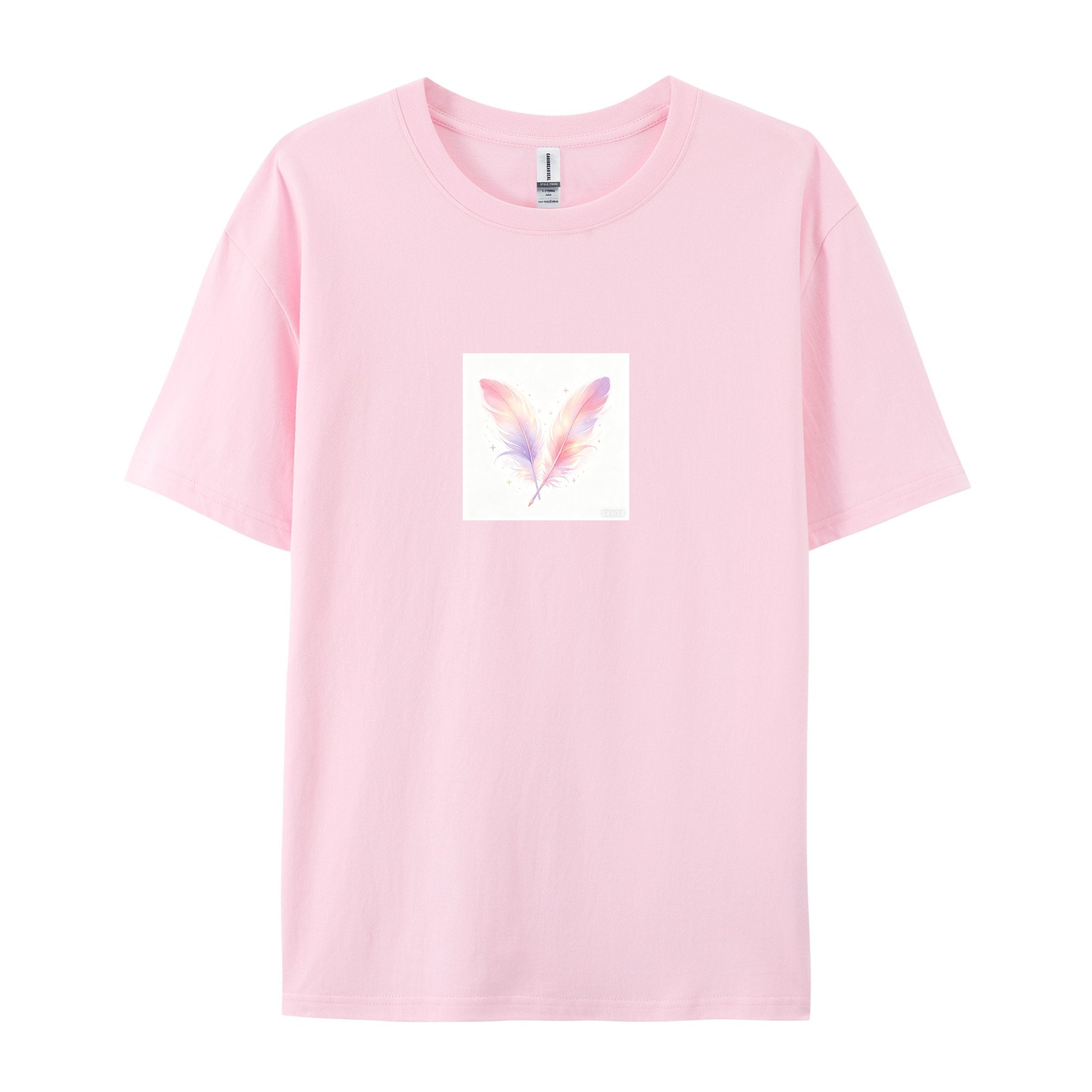 T-shirt-planbinyu - Light Pink 1