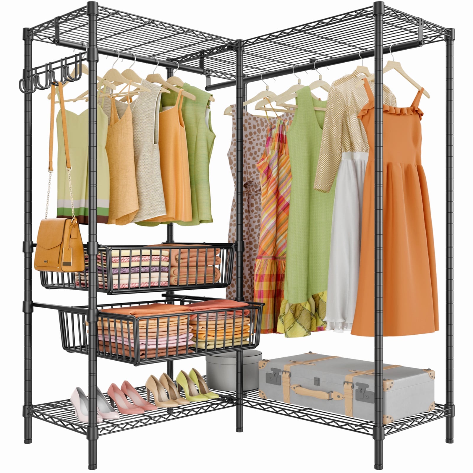 VIPEK L9 Corner Garment Rack