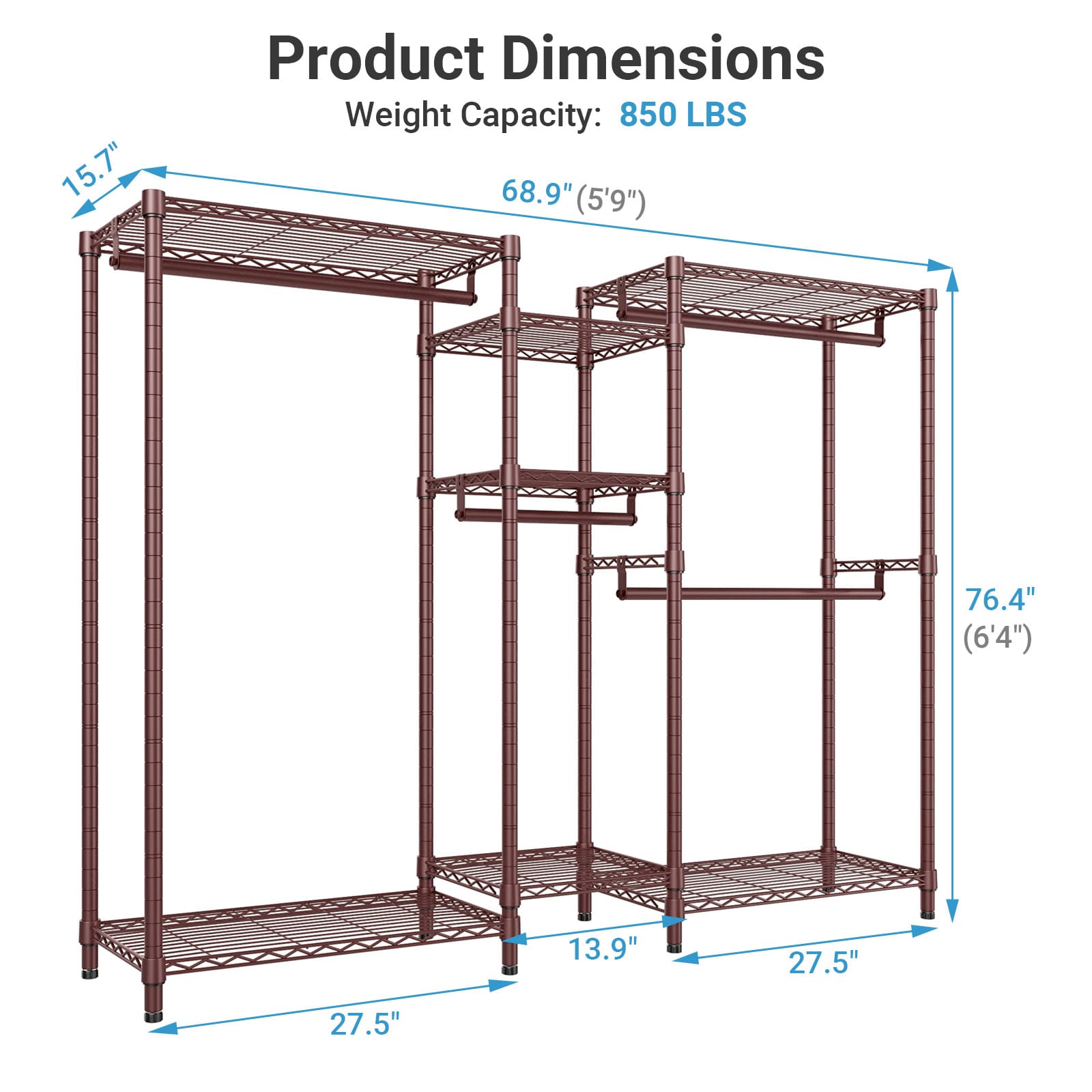 VIPEK Classic V6 Clothes Rack
