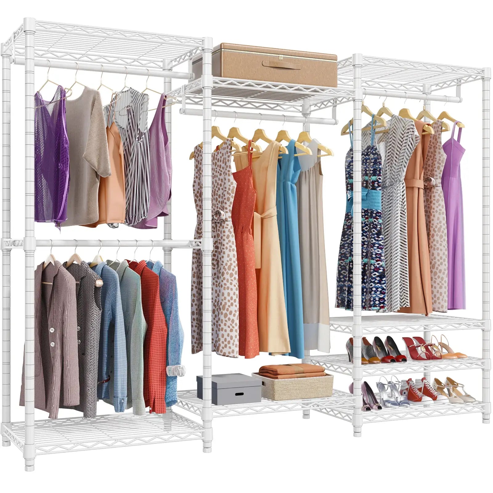 VIPEK V5 Clothes Rack, White