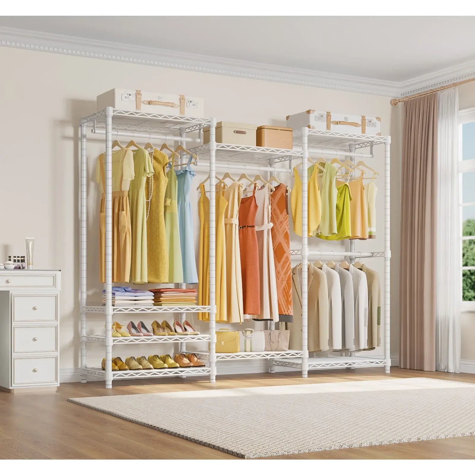 VIPEK V5 Clothes Rack, White