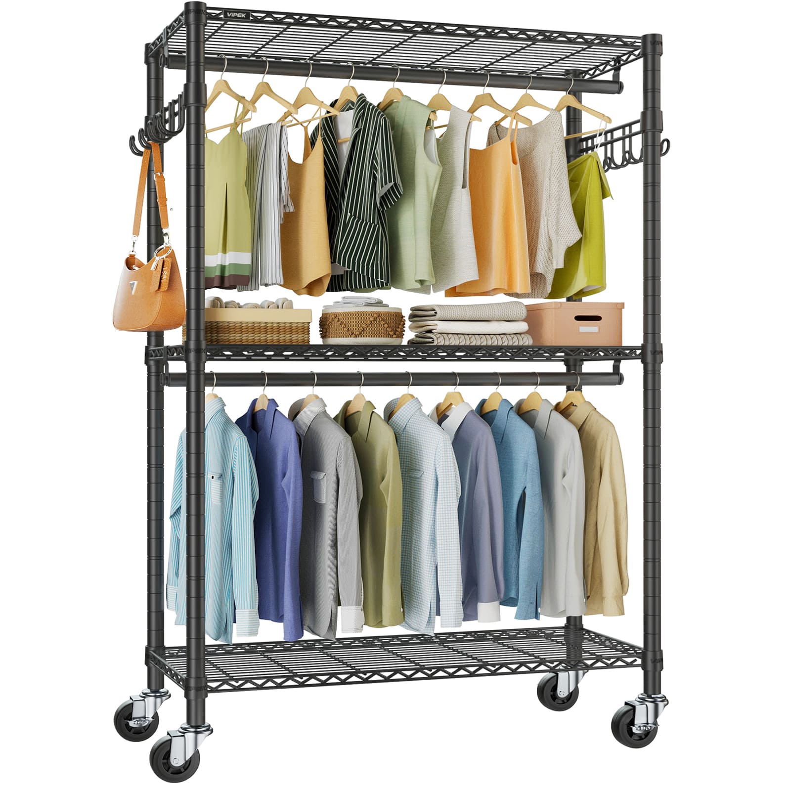 VIPEK R2 Plus Rolling Clothes Rack