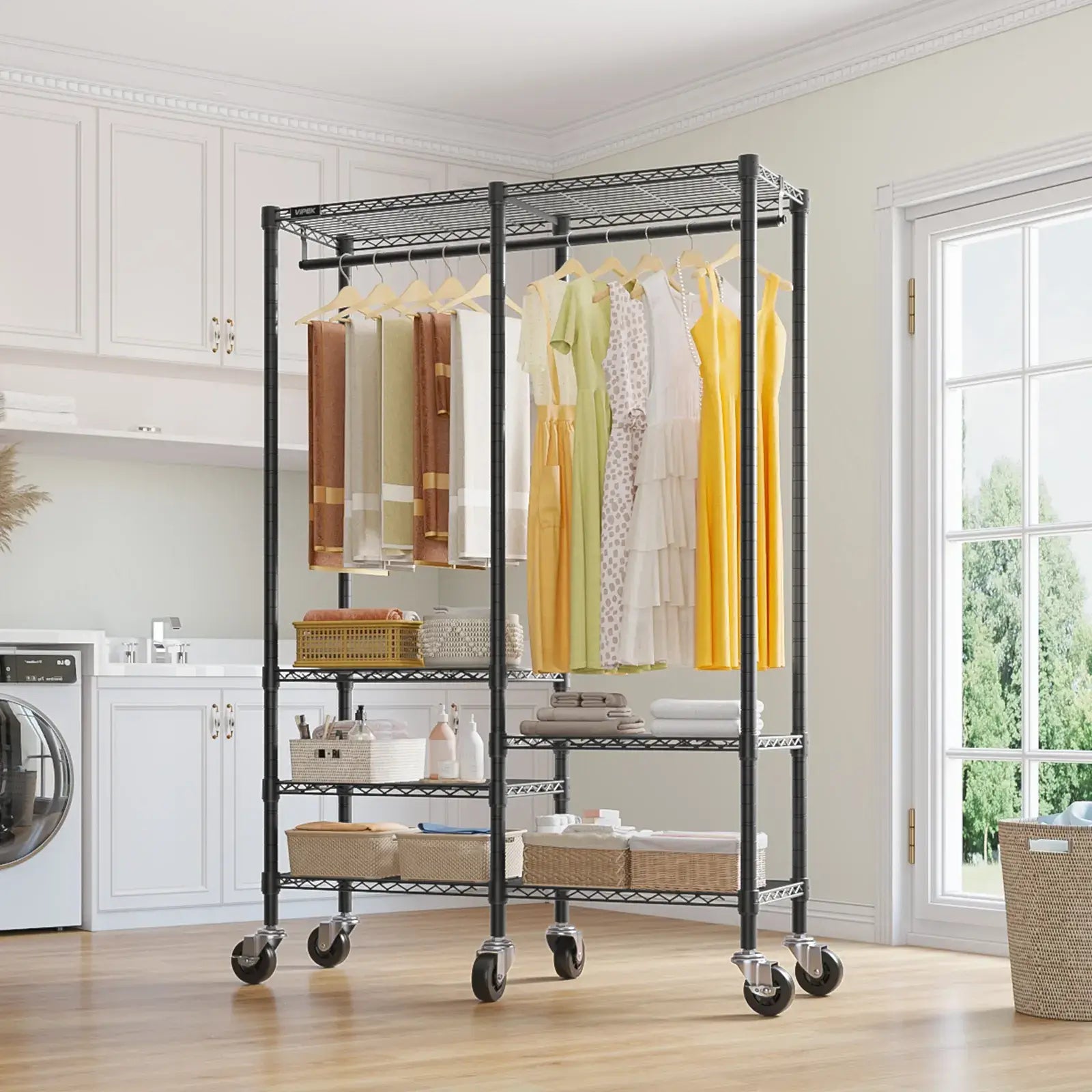 VIPEK R4 Rolling Clothes Rack