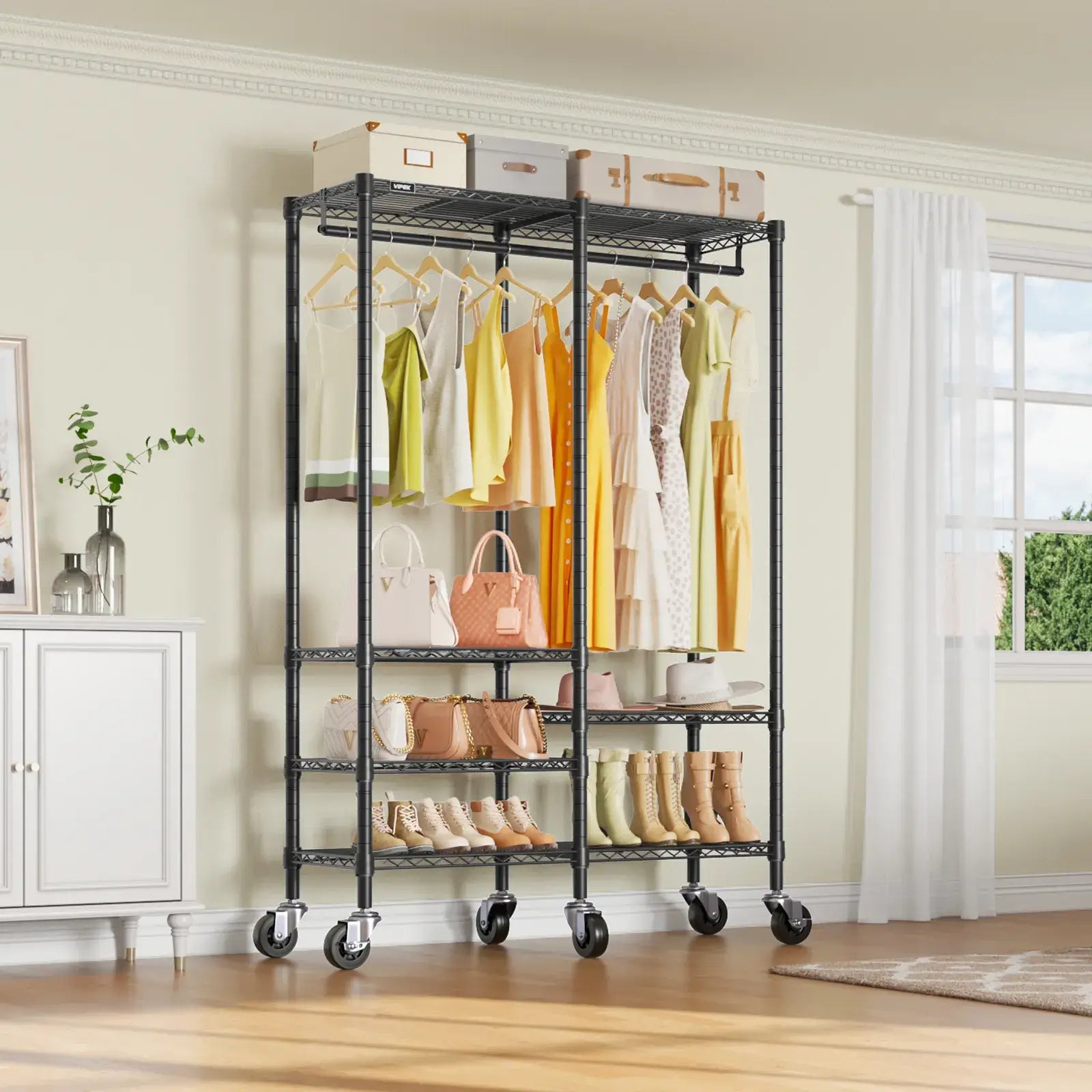 VIPEK R4 Rolling Clothes Rack