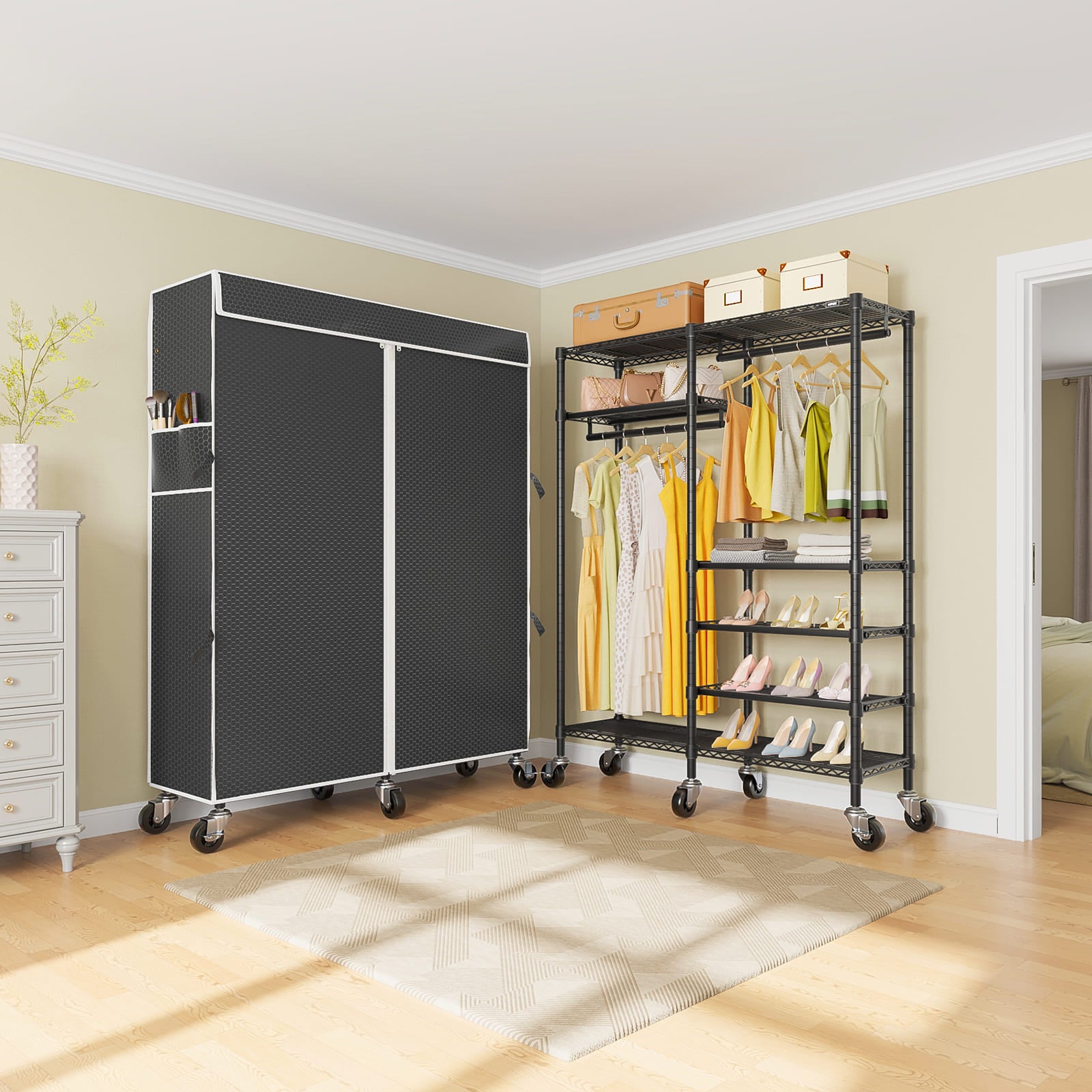 VIPEK R4 Rolling Clothes Rack