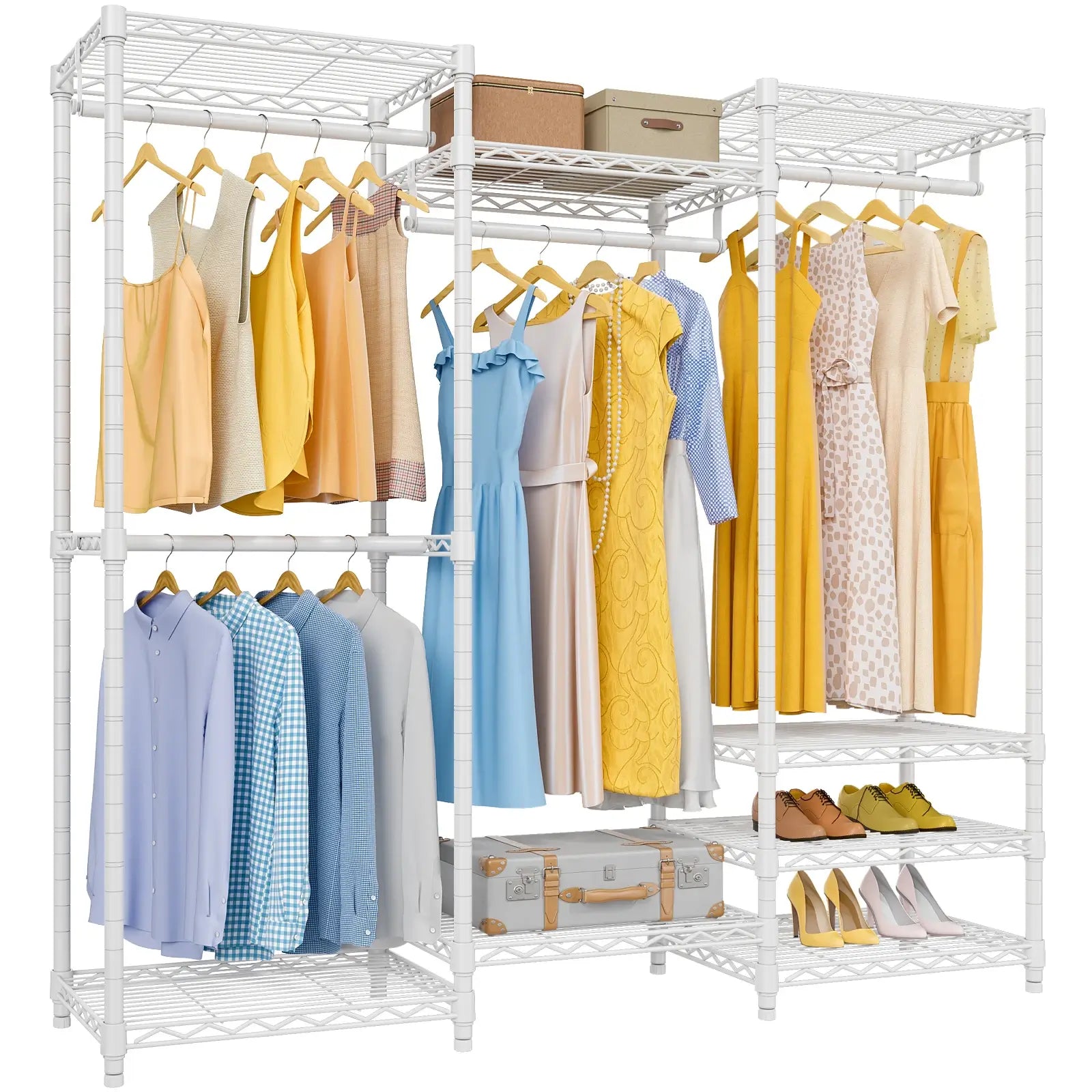 VIPEK V5 Medium Clothes Rack, White