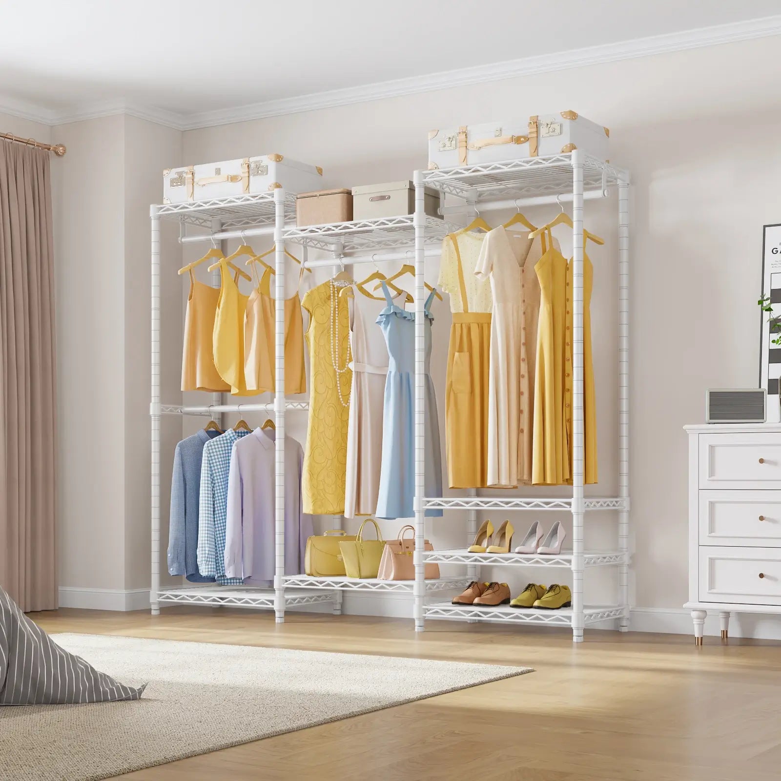 VIPEK V5 Medium Clothes Rack, White