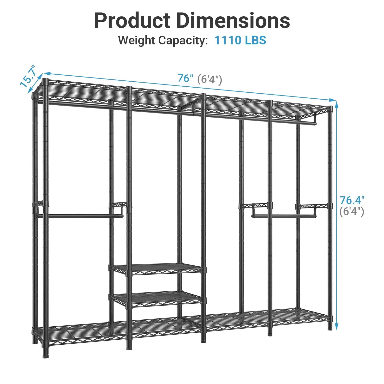 VIPEK V40C Clothes Rack