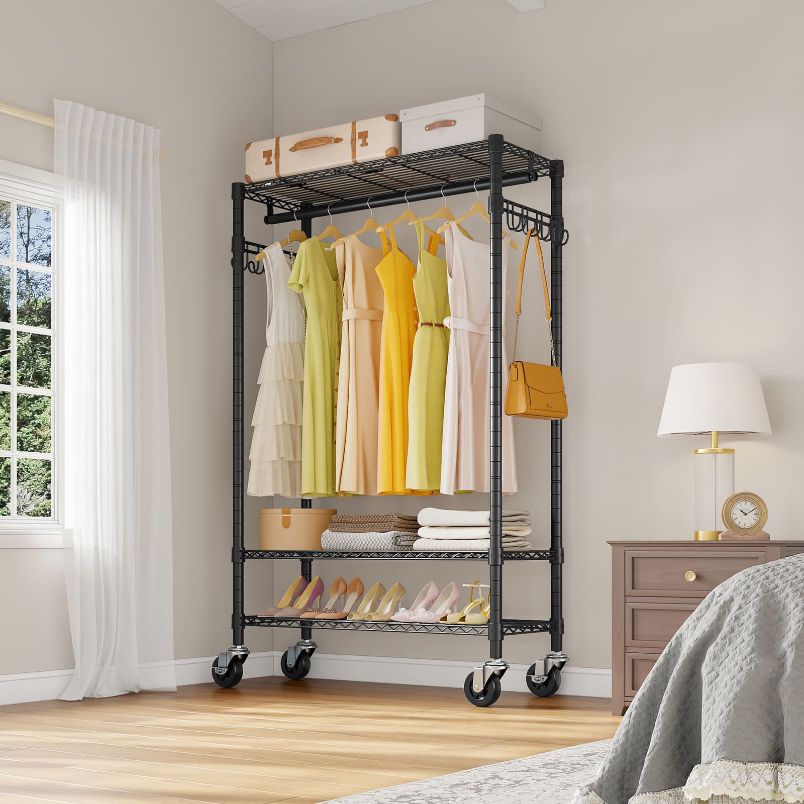 VIPEK R3 Rolling Clothes Rack