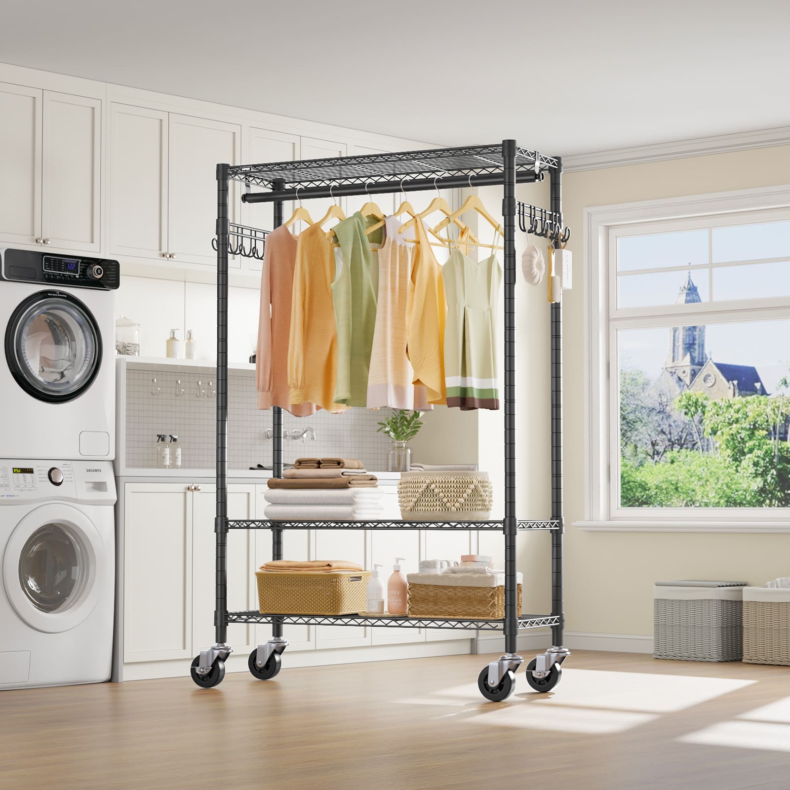 VIPEK R3 Rolling Clothes Rack