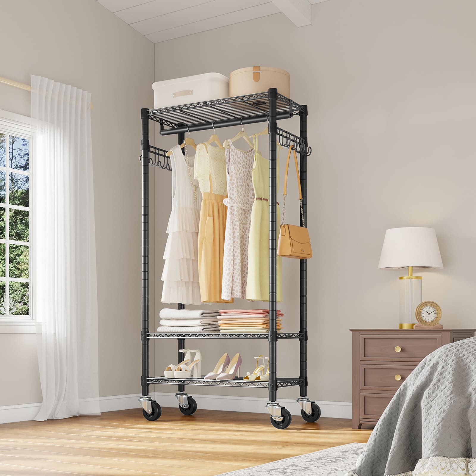 VIPEK R3 Rolling Clothes Rack