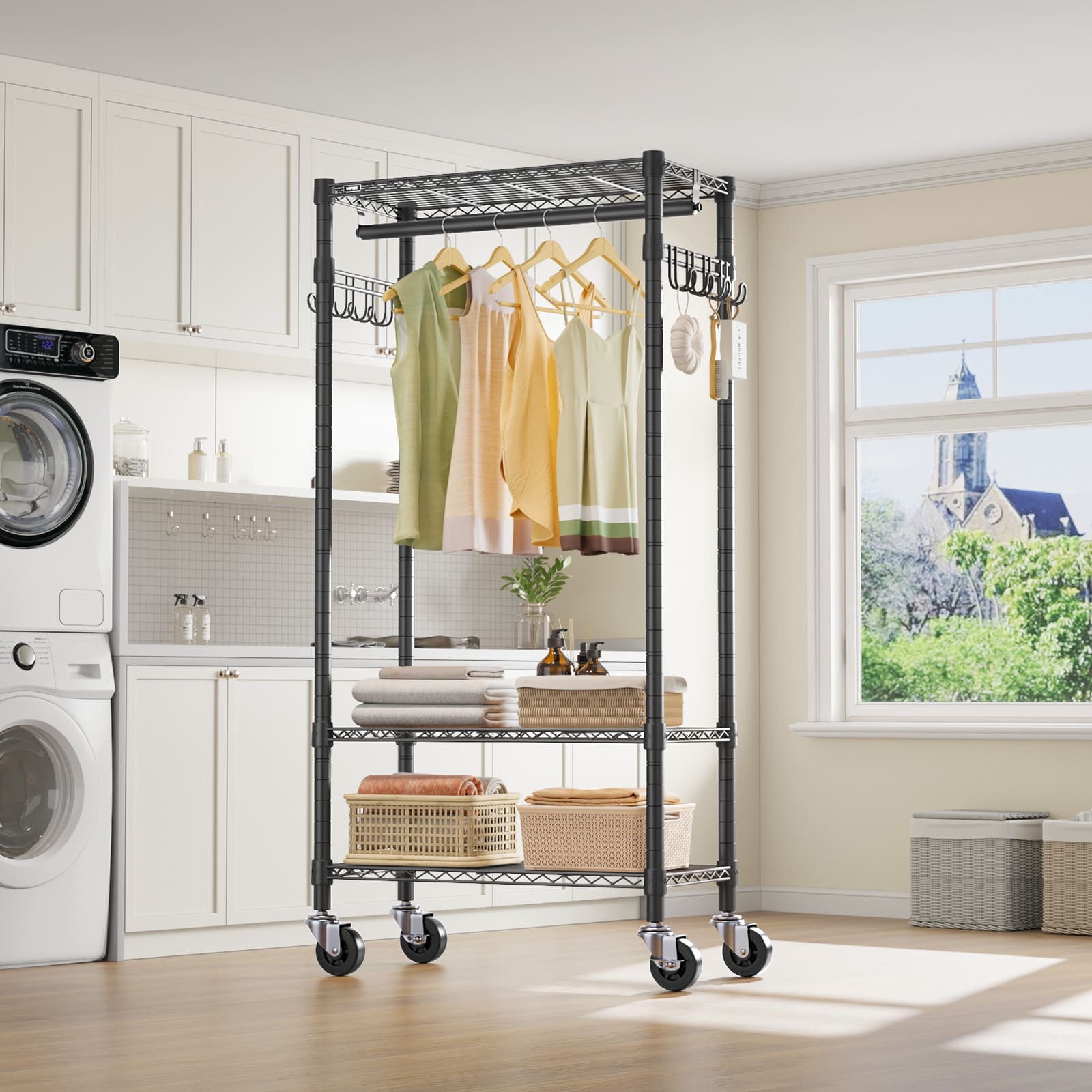 VIPEK R3 Rolling Clothes Rack