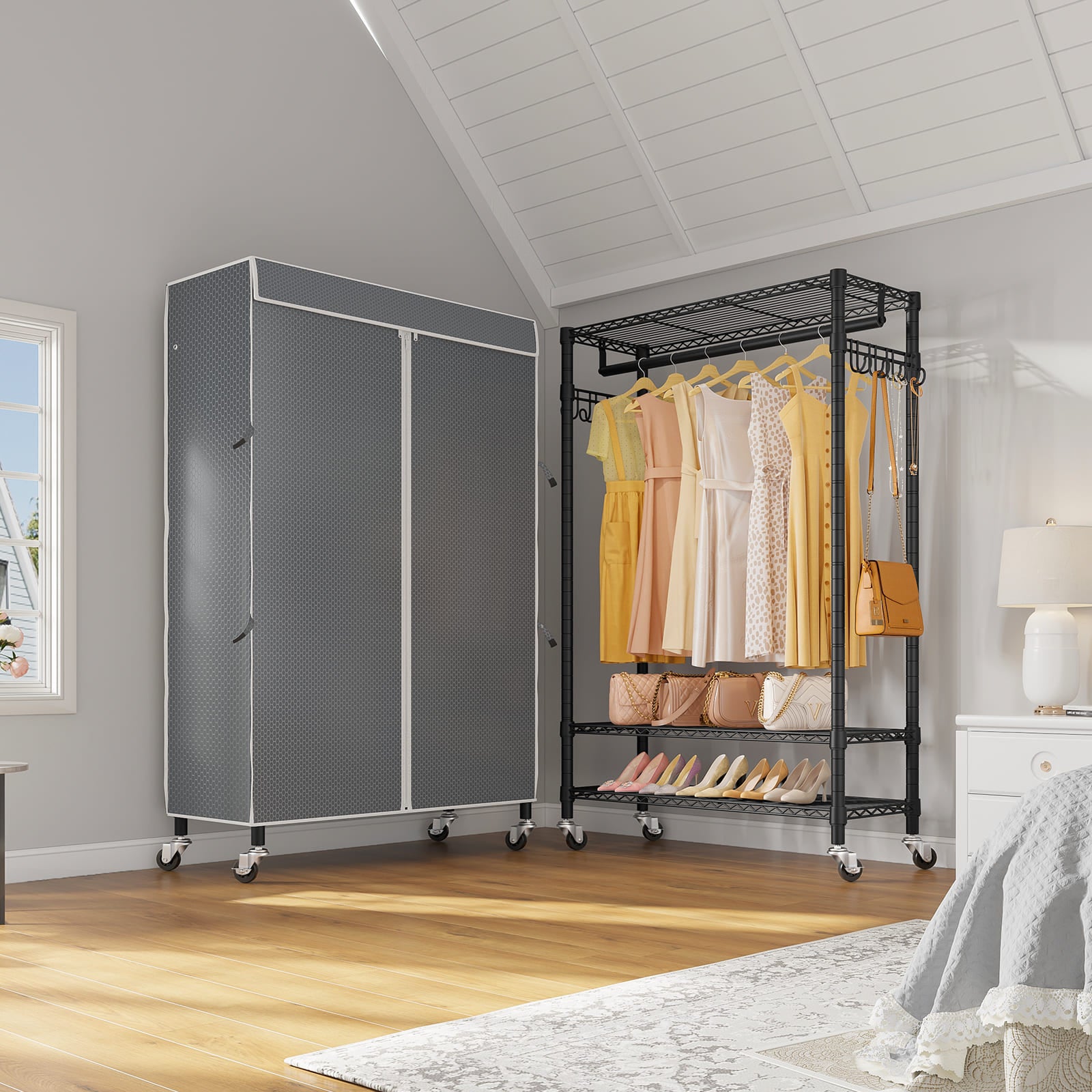 VIPEK R3C Rolling Clothes Rack
