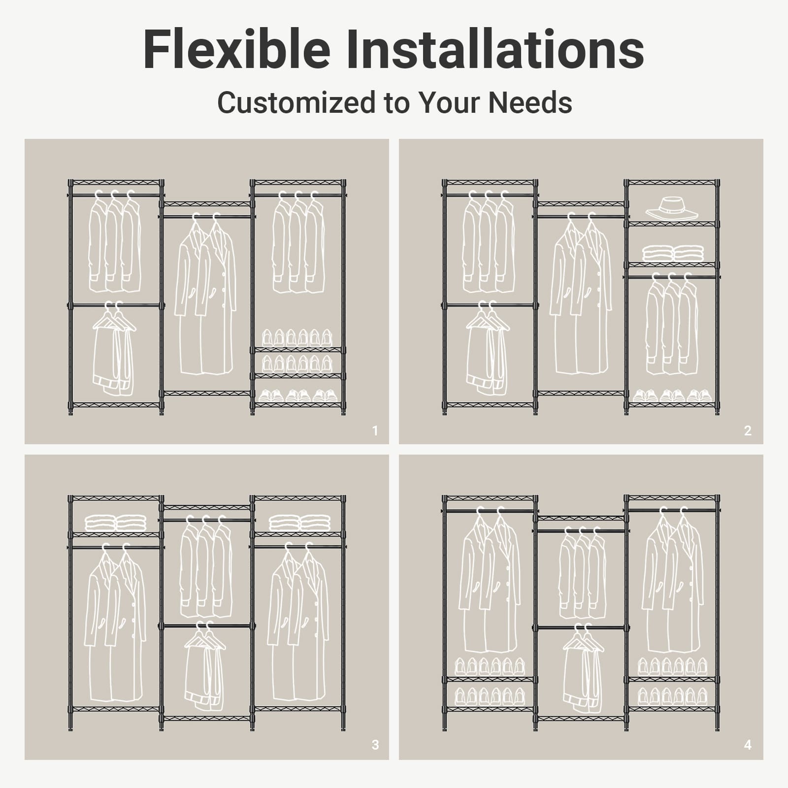 VIPEK V5C Clothes Rack