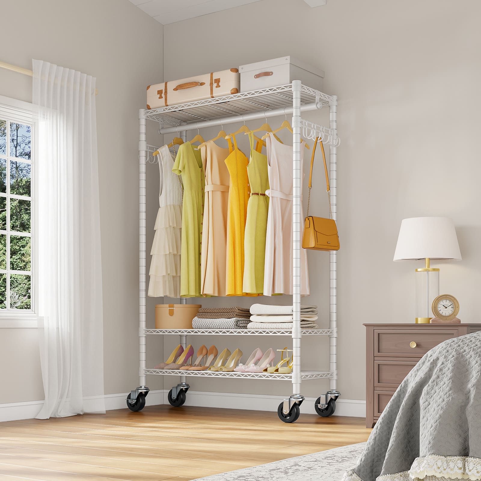 VIPEK R3 Rolling Clothes Rack