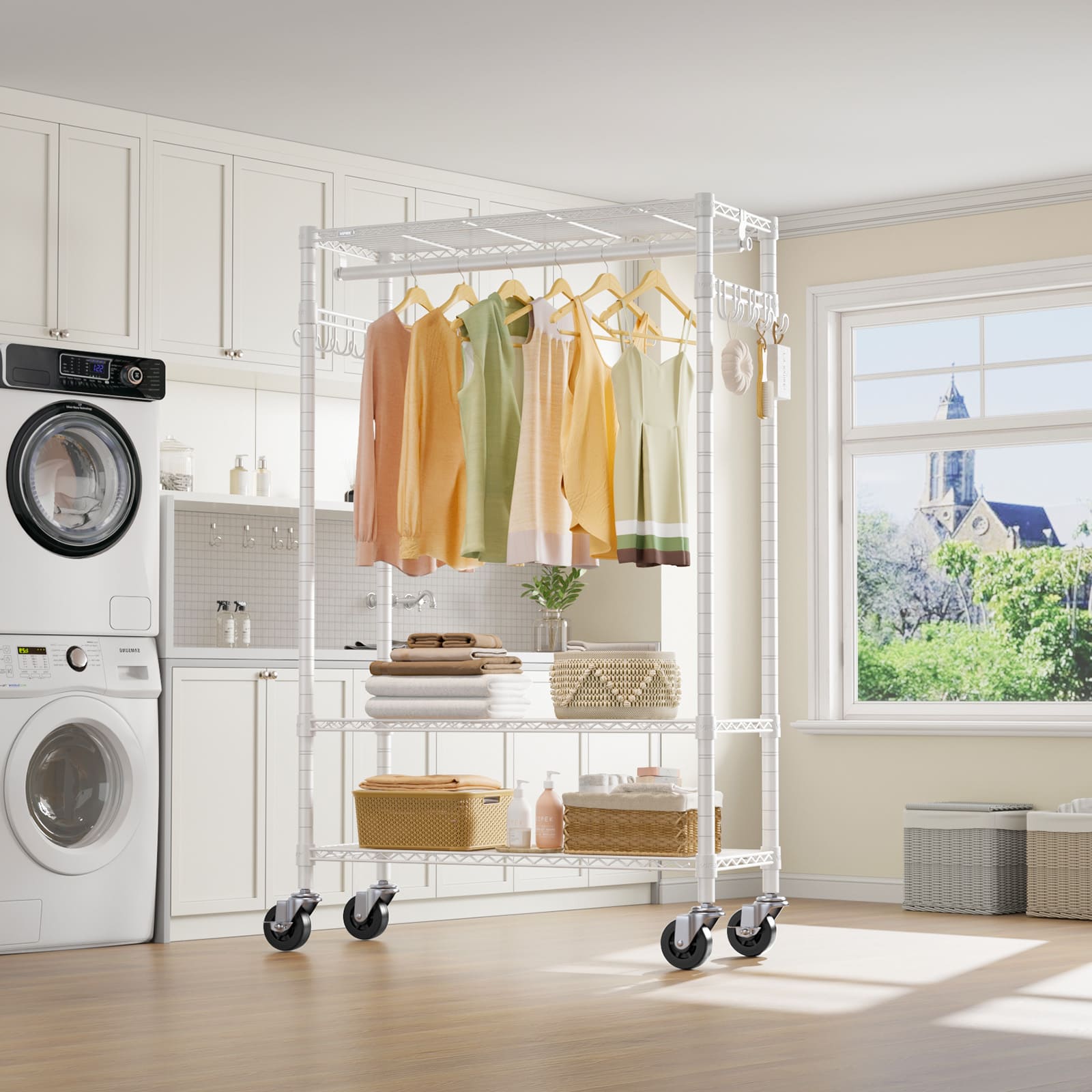 VIPEK R3 Rolling Clothes Rack