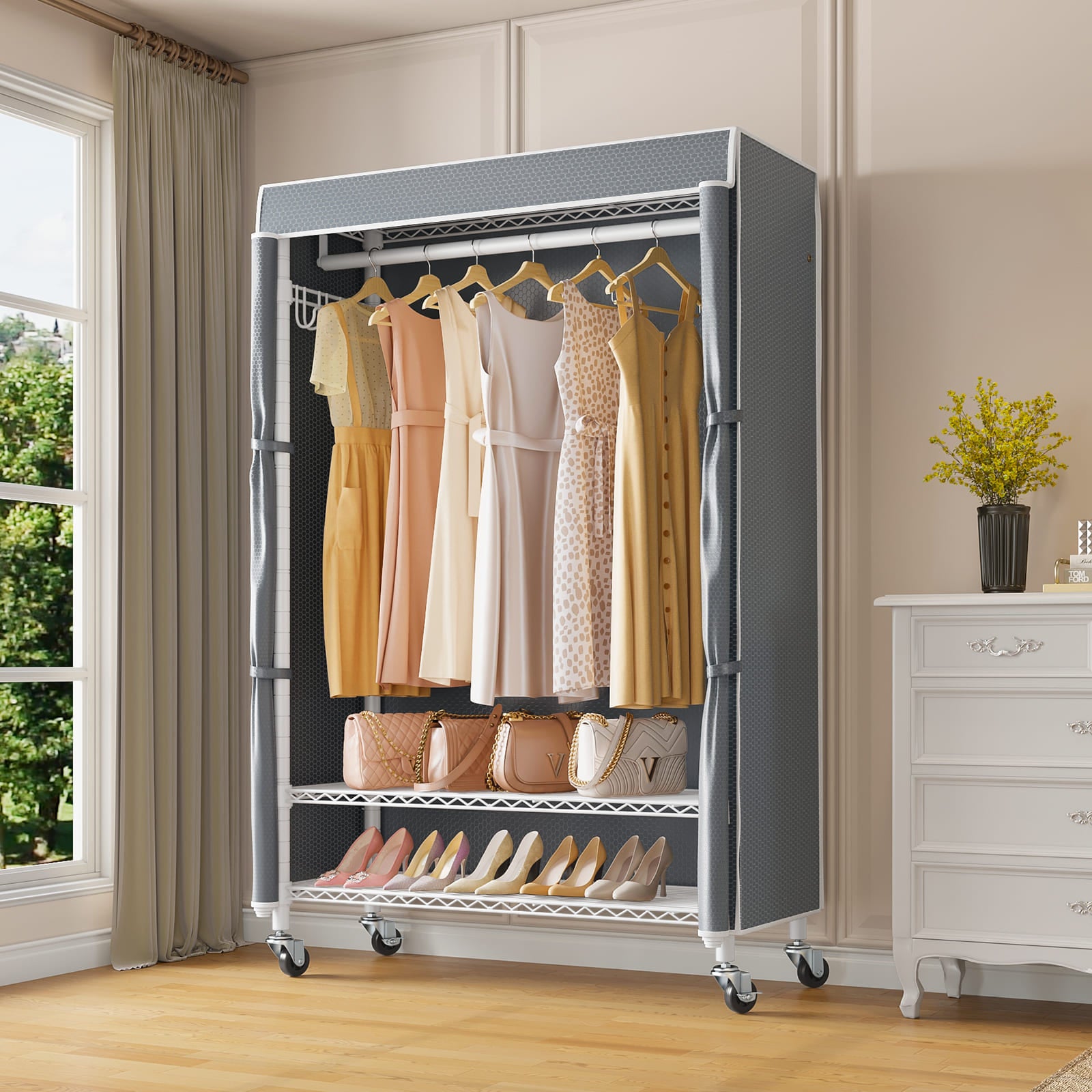 VIPEK R1C Rolling Clothes Rack