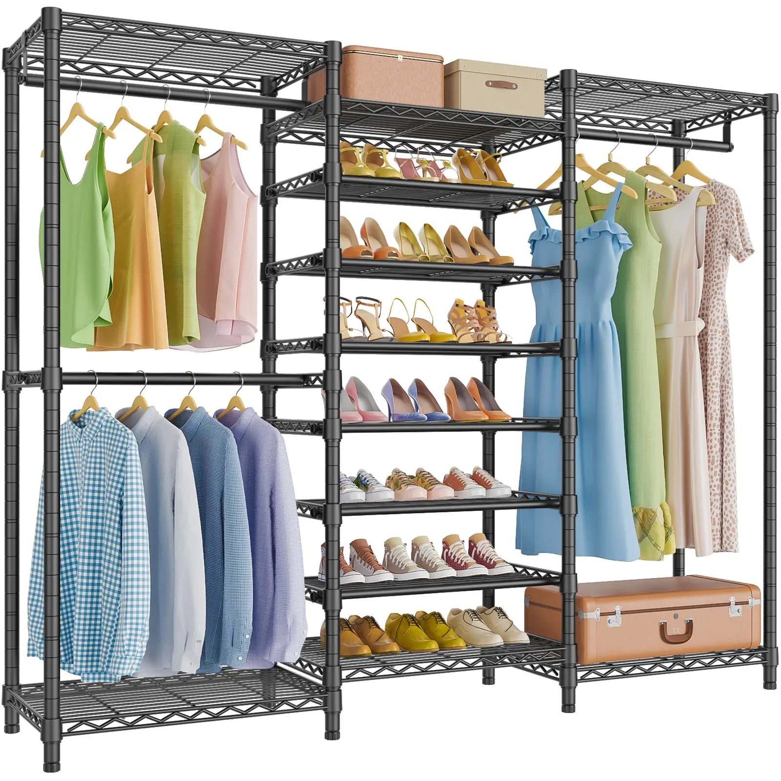 VIPEK S3 Clothes Rack with Shoe Storage
