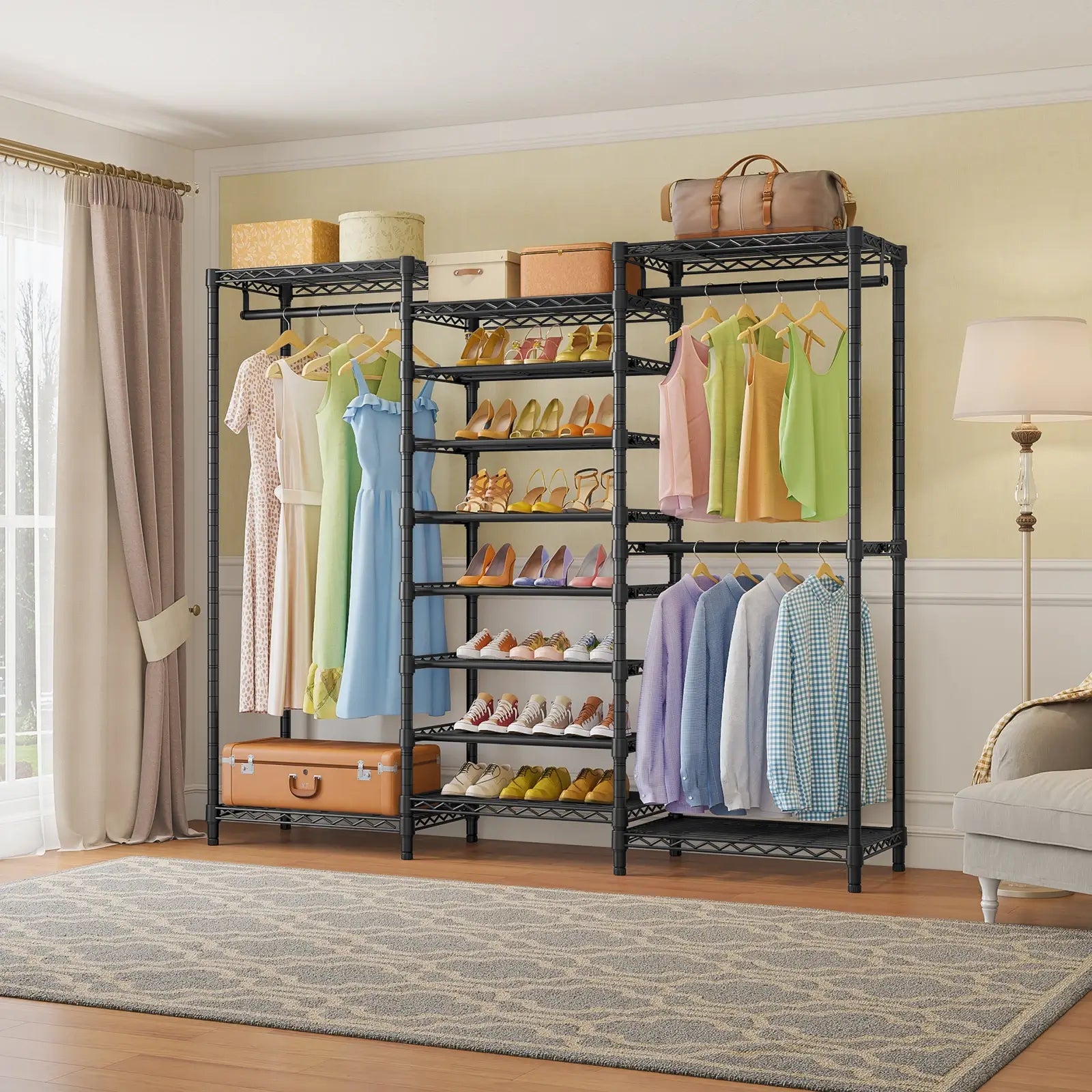 VIPEK S3 Clothes Rack with Shoe Storage