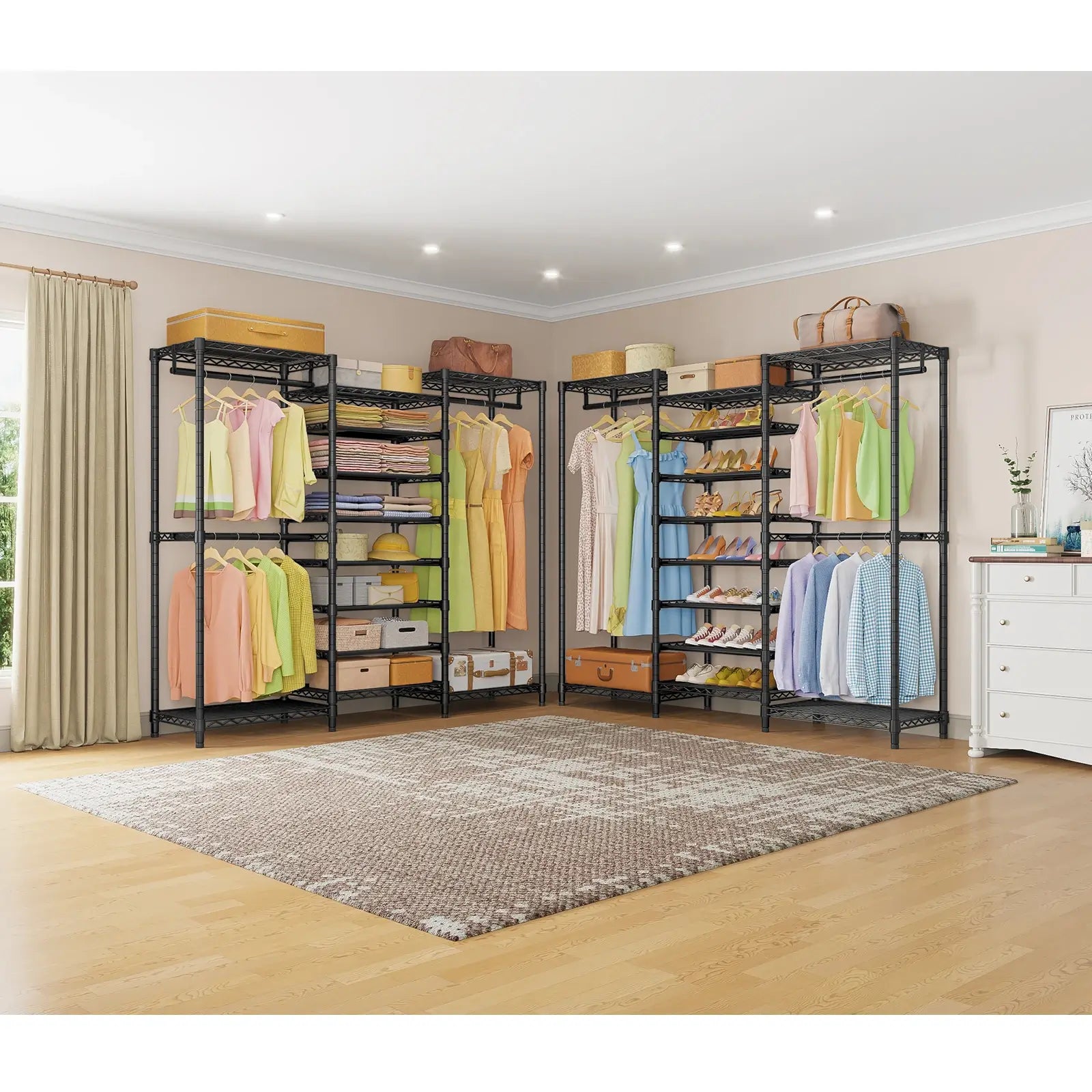 VIPEK S3 Clothes Rack with Shoe Storage