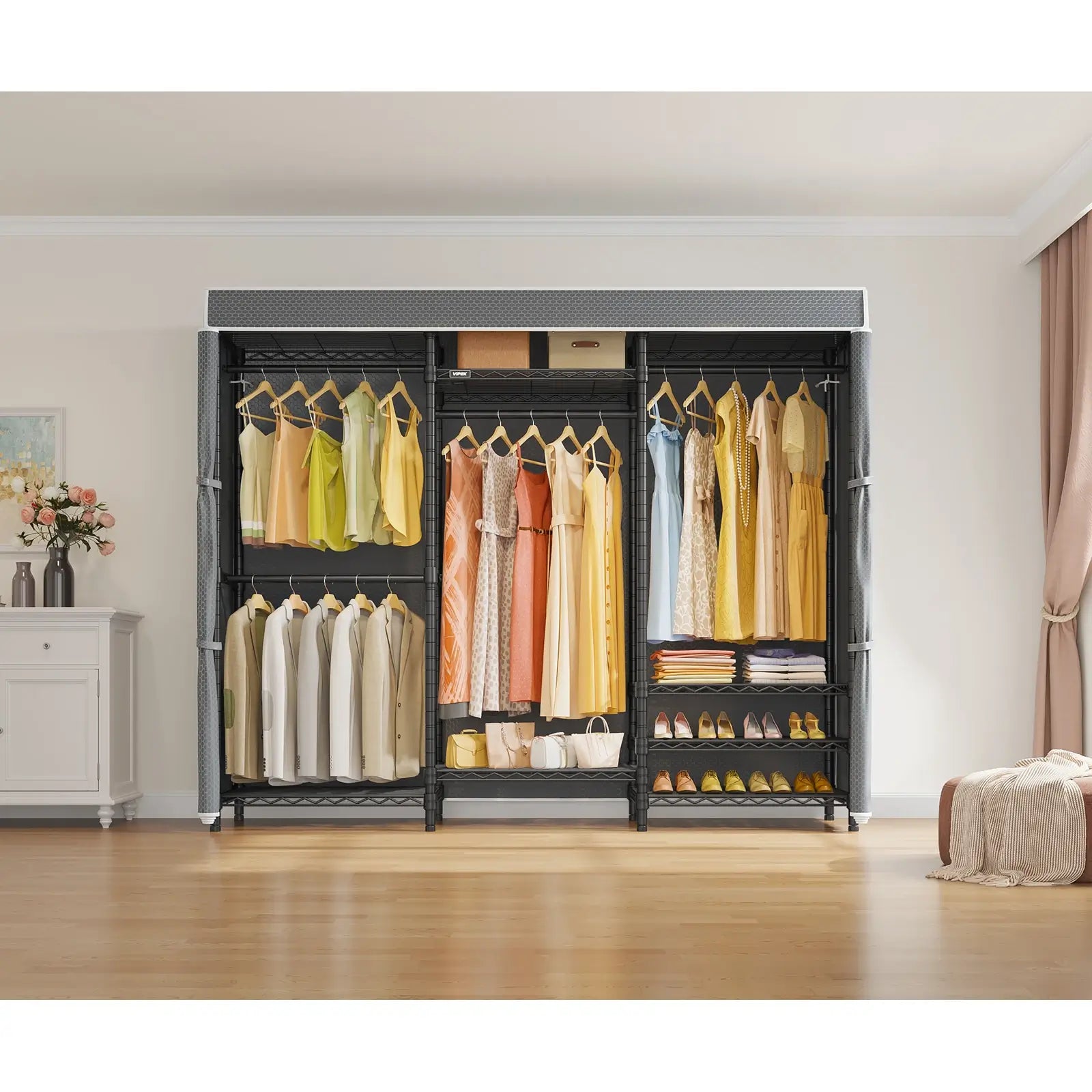 VIPEK Cover for V5, V5i, V5L, V10 Medium, S3 Clothes Rack, Large/ Gray