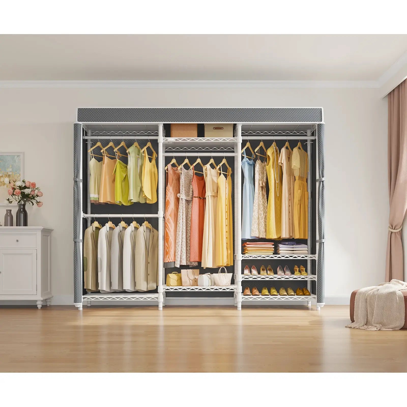 VIPEK Cover for V5, V5i, V5L, V10 Medium, S3 Clothes Rack, Large/ Gray
