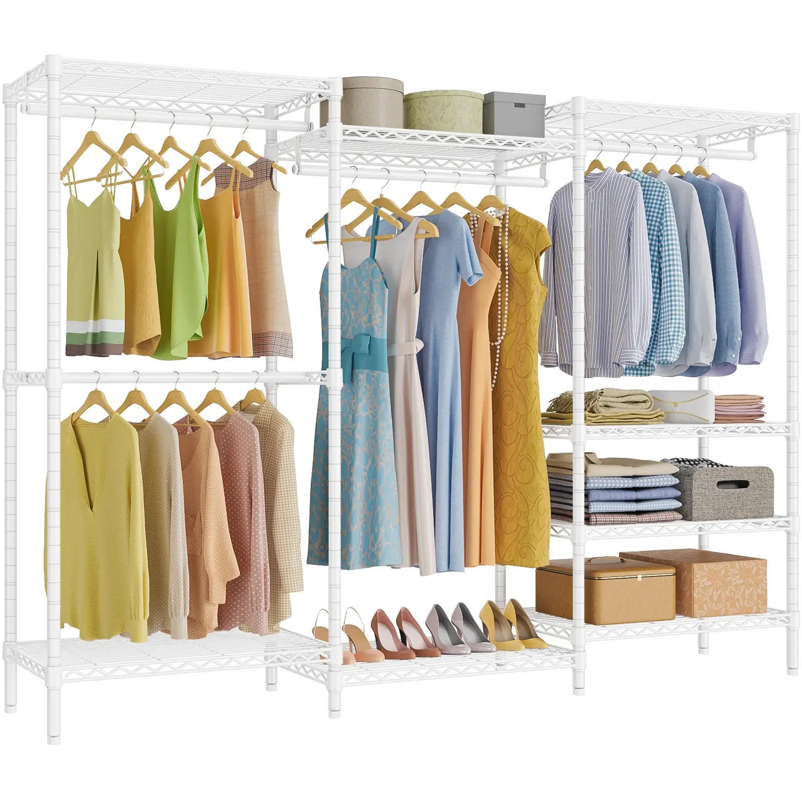 VIPEK V5 Plus Clothes Rack, White