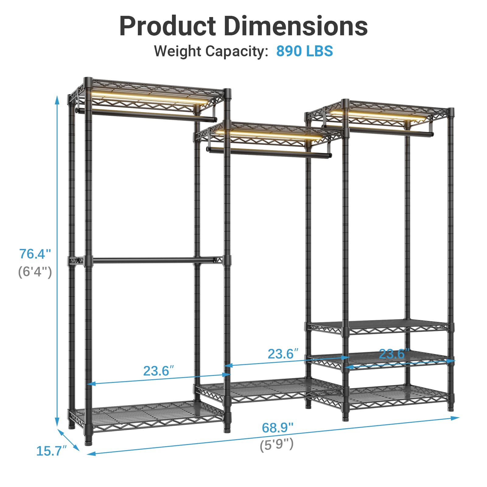 VIPEK V5L Clothes Rack