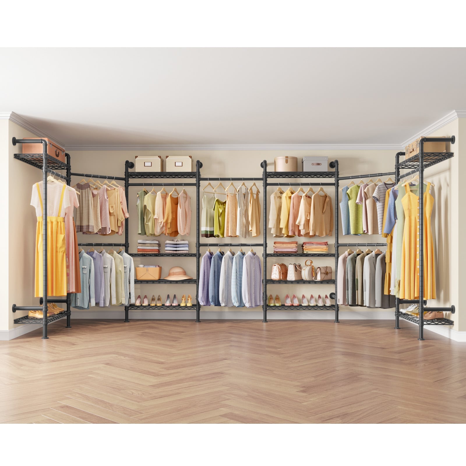Timate U3 Wall Mounted Expandable Clothes Rack