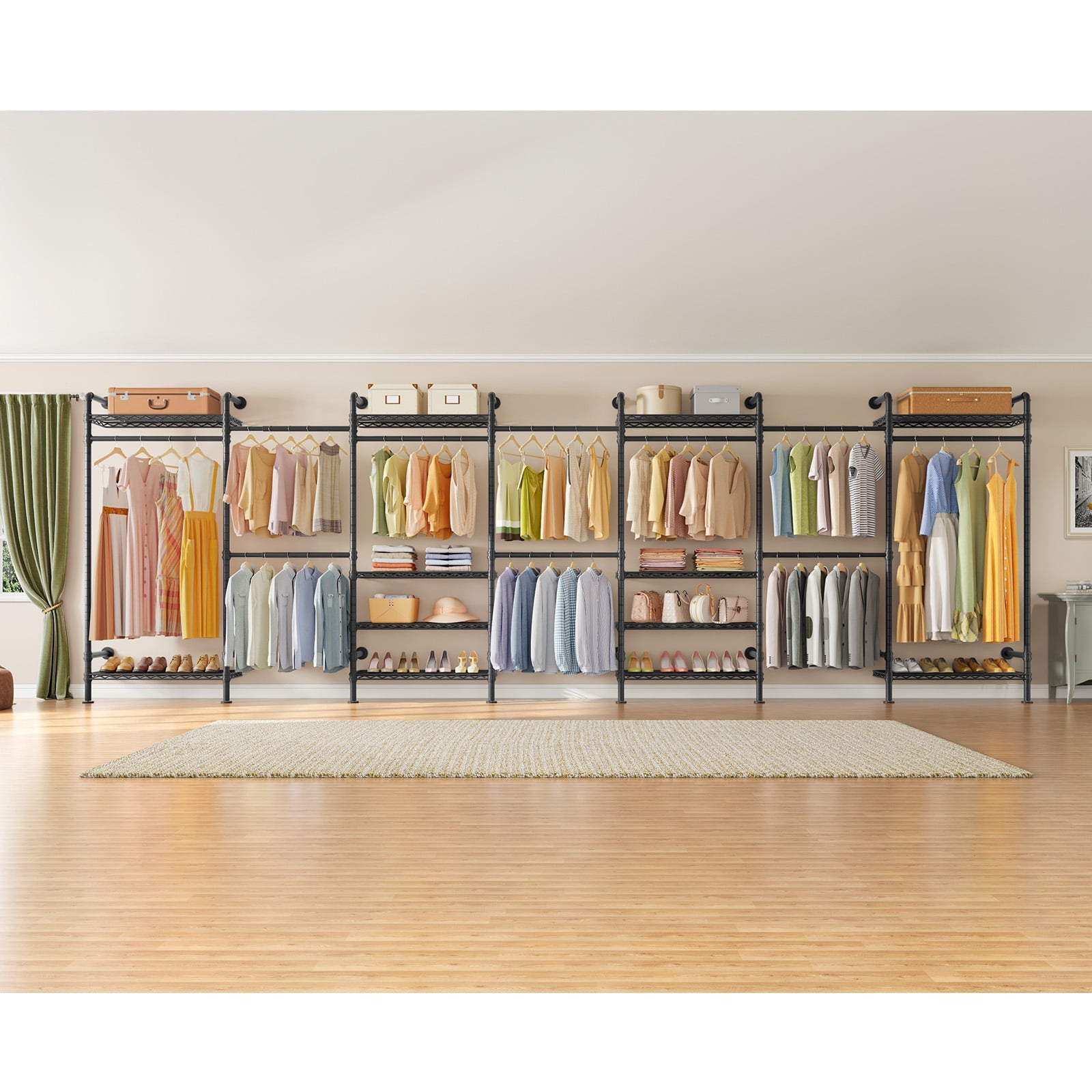 Timate U3 Wall Mounted Expandable Clothes Rack