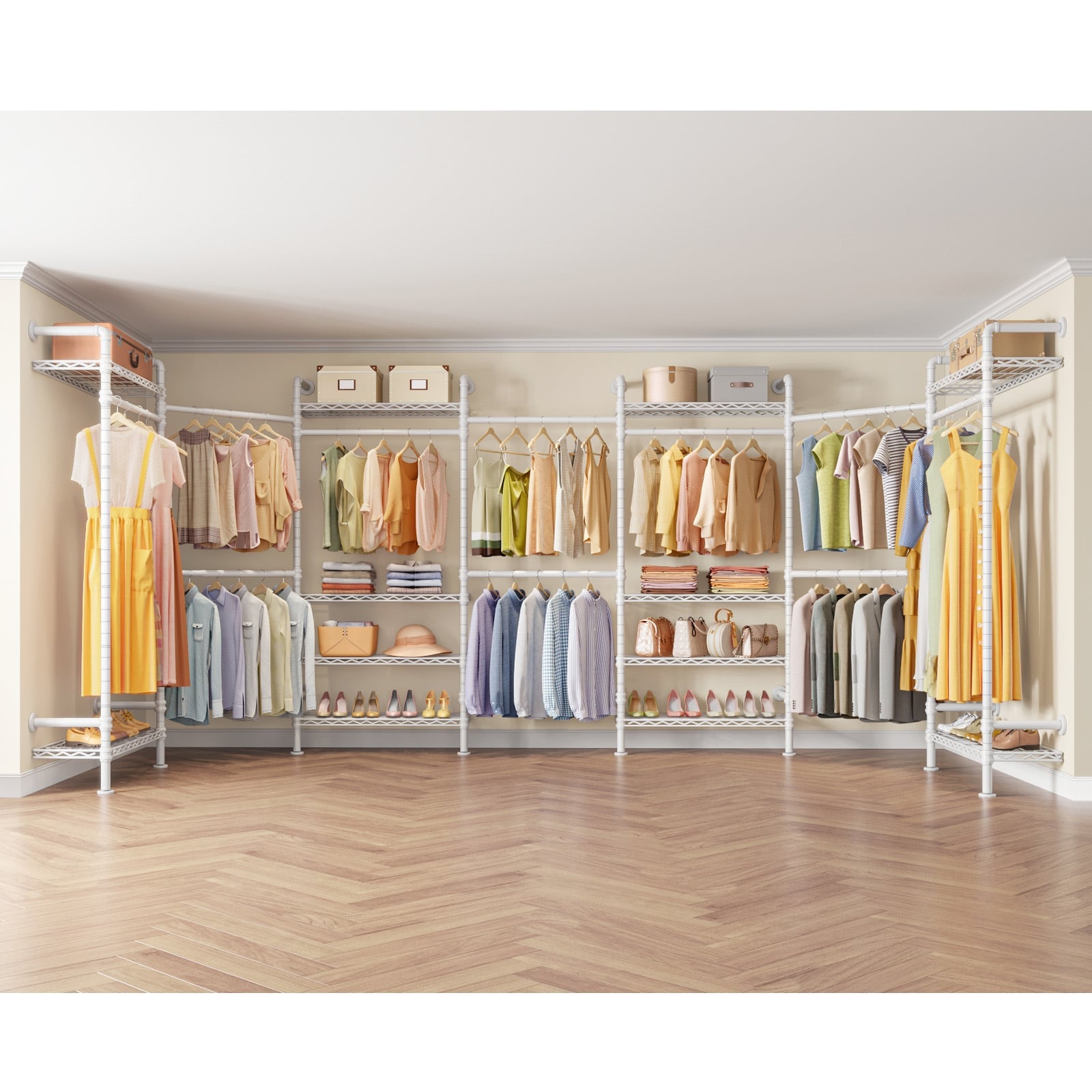 Timate U3 Wall Mounted Expandable Clothes Rack