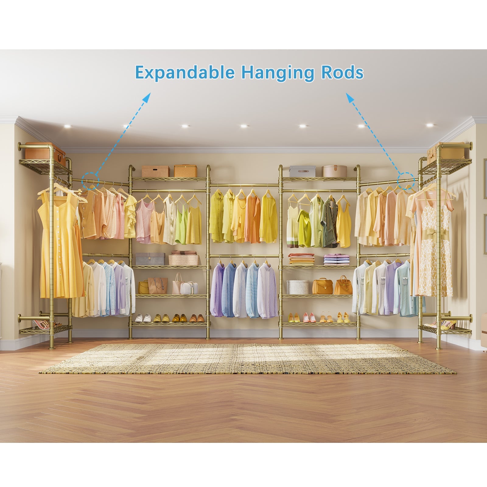 Timate U3 Wall Mounted Expandable Clothes Rack