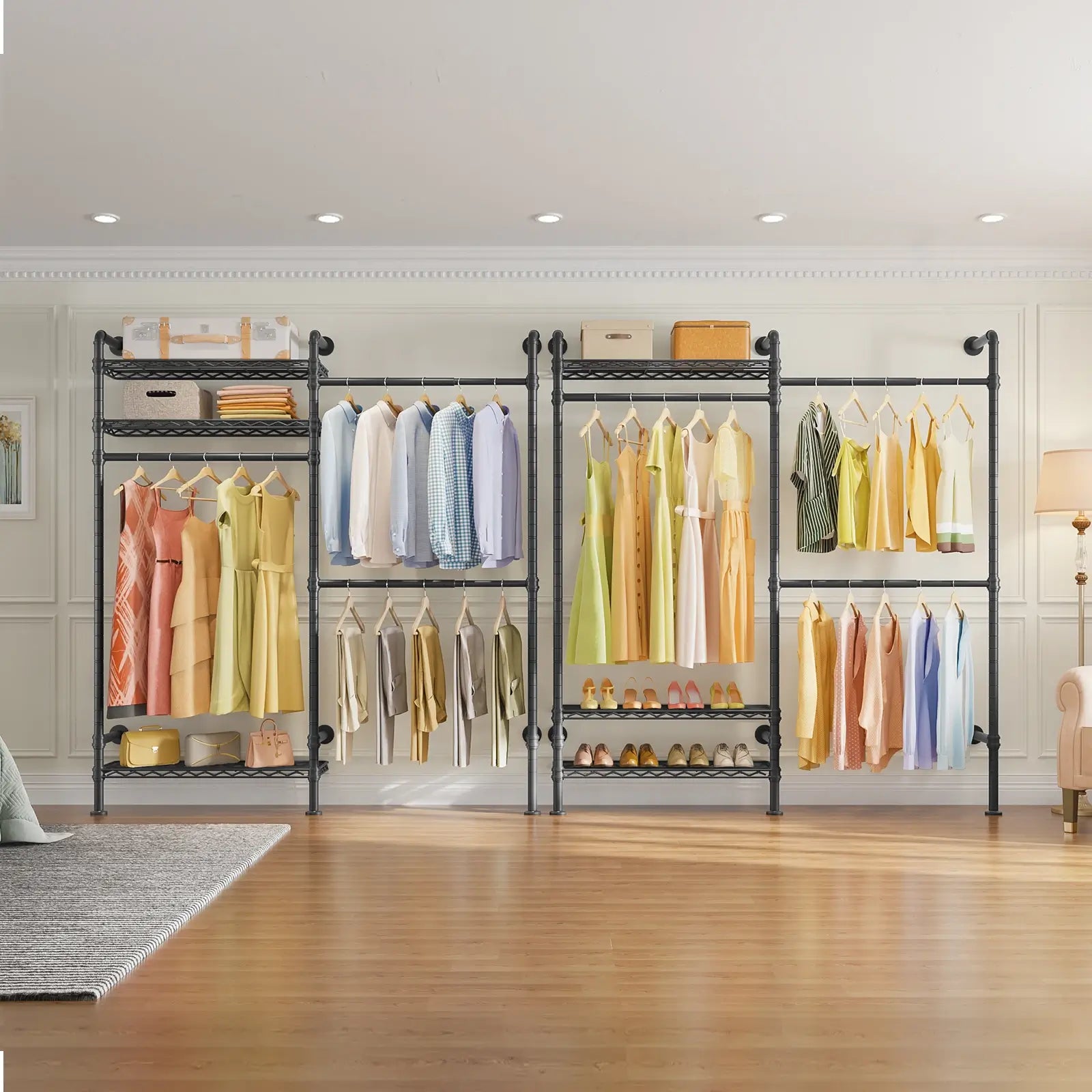 Timate F2 Wall Mounted Expandable Clothes Rack