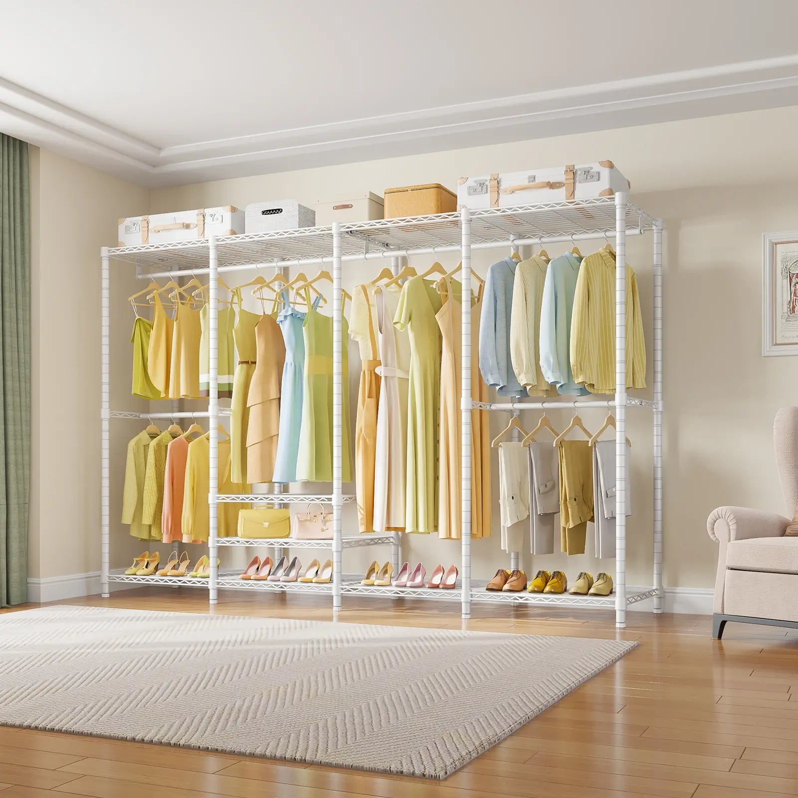 VIPEK V40 Plus Clothes Rack, White