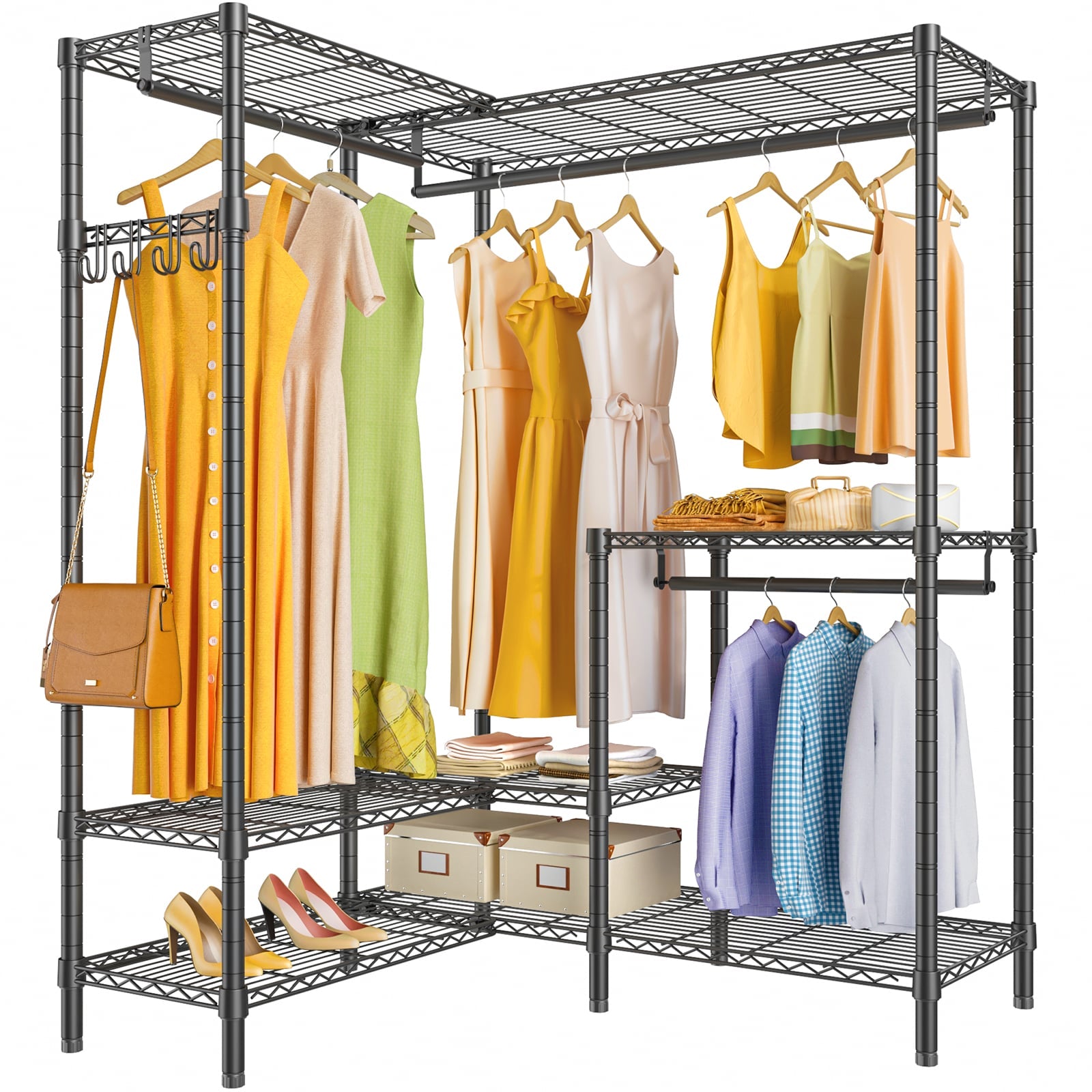 VIPEK L3 Corner Garment Rack