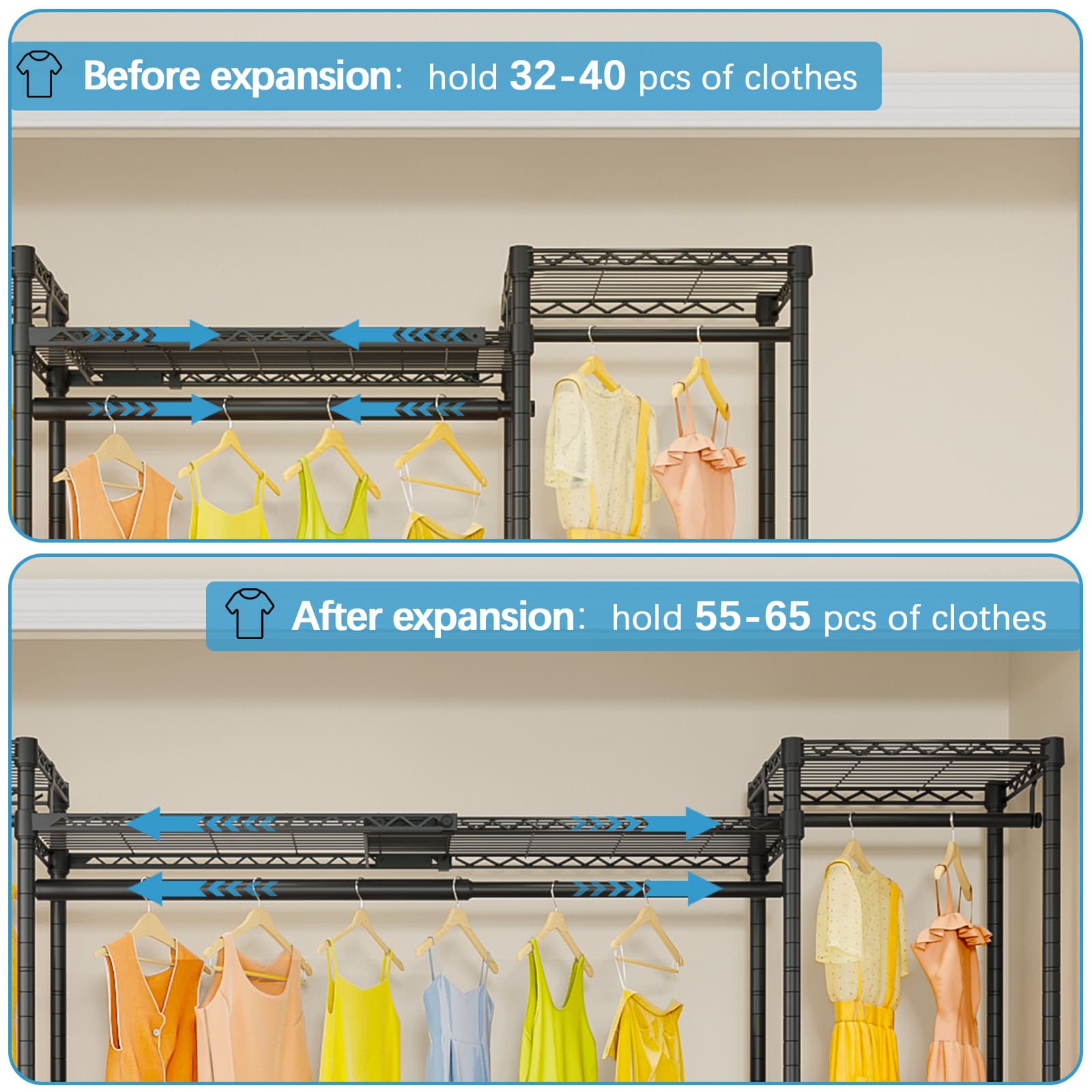 VIPEK X30 Expandable Garment Rack