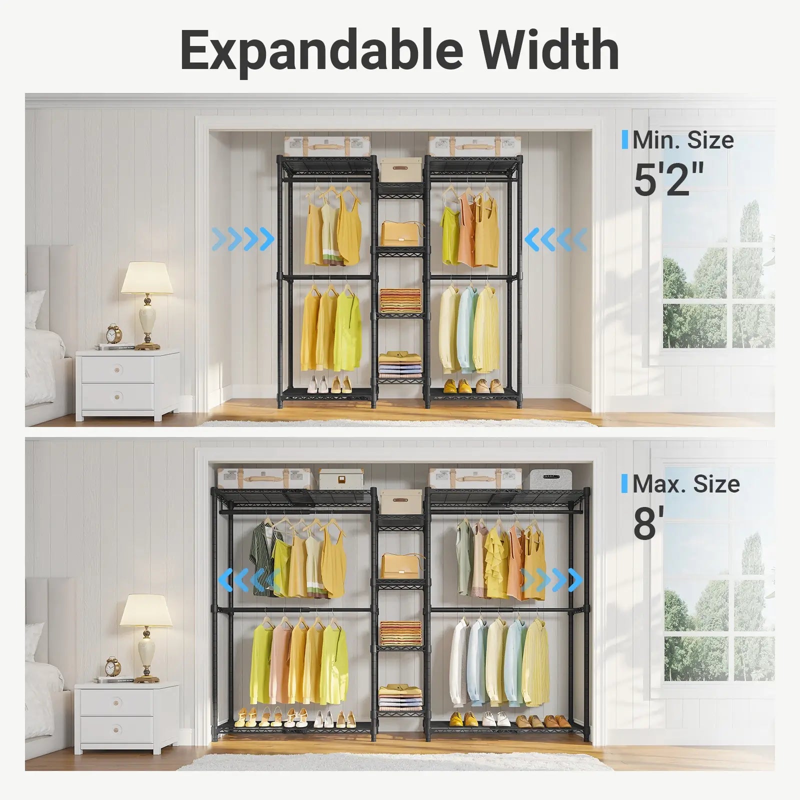 VIPEK X3 Expandable Clothes Rack