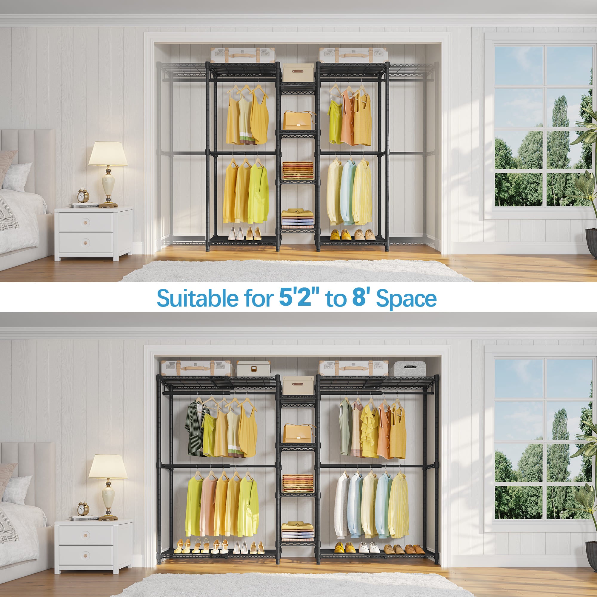 VIPEK X3 Expandable Clothes Rack