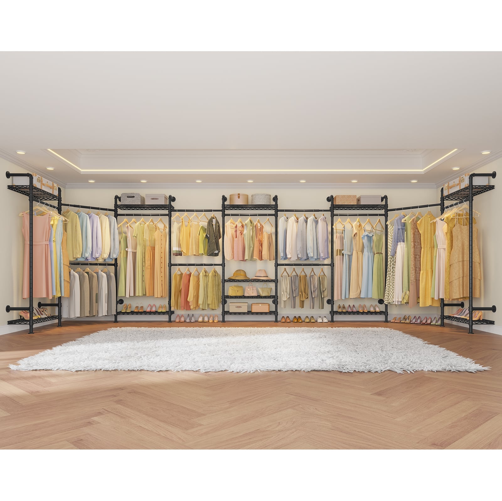 Timate U4 Wall Mounted Expandable Clothes Rack