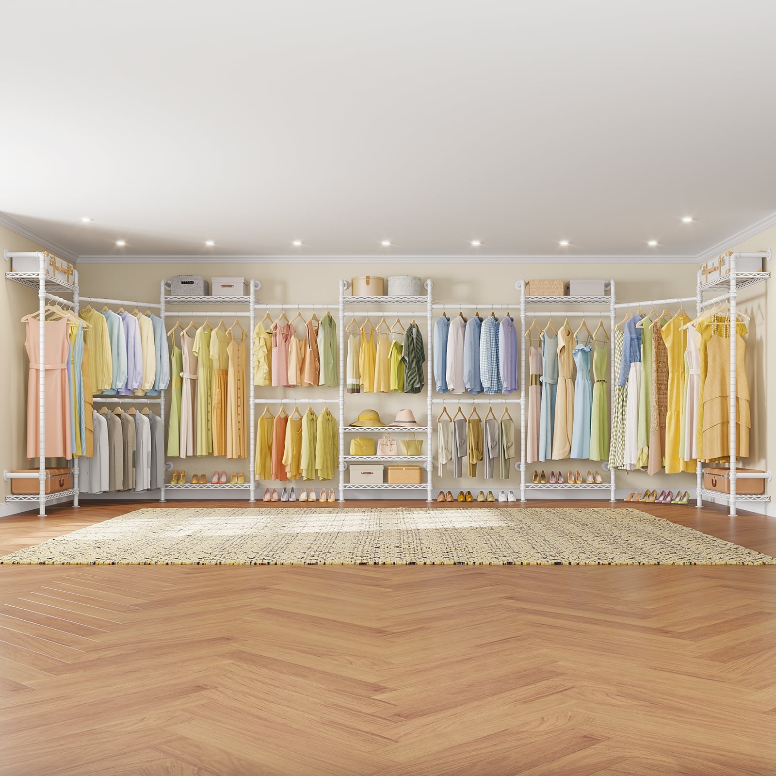 Timate U4 Wall Mounted Expandable Clothes Rack