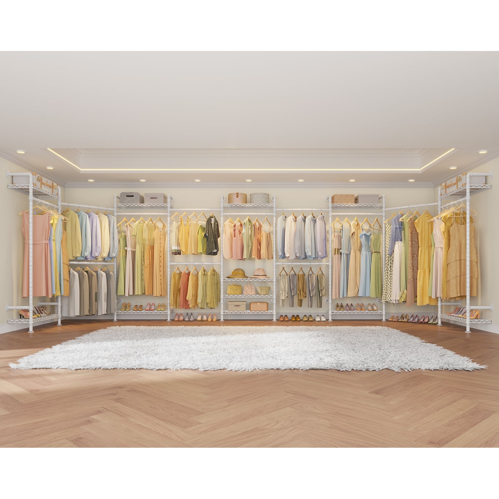 Timate U4 Wall Mounted Expandable Clothes Rack