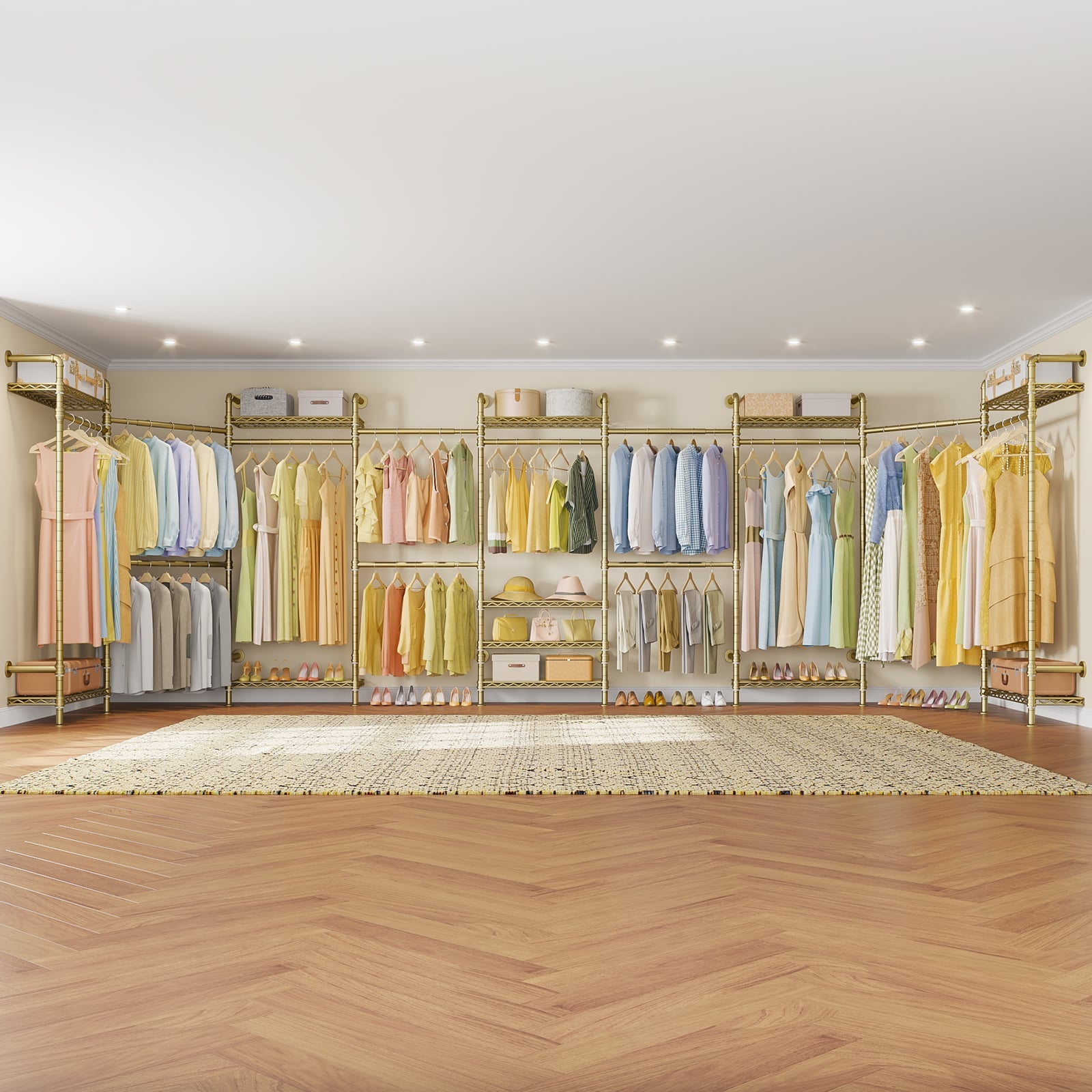 Timate U4 Wall Mounted Expandable Clothes Rack