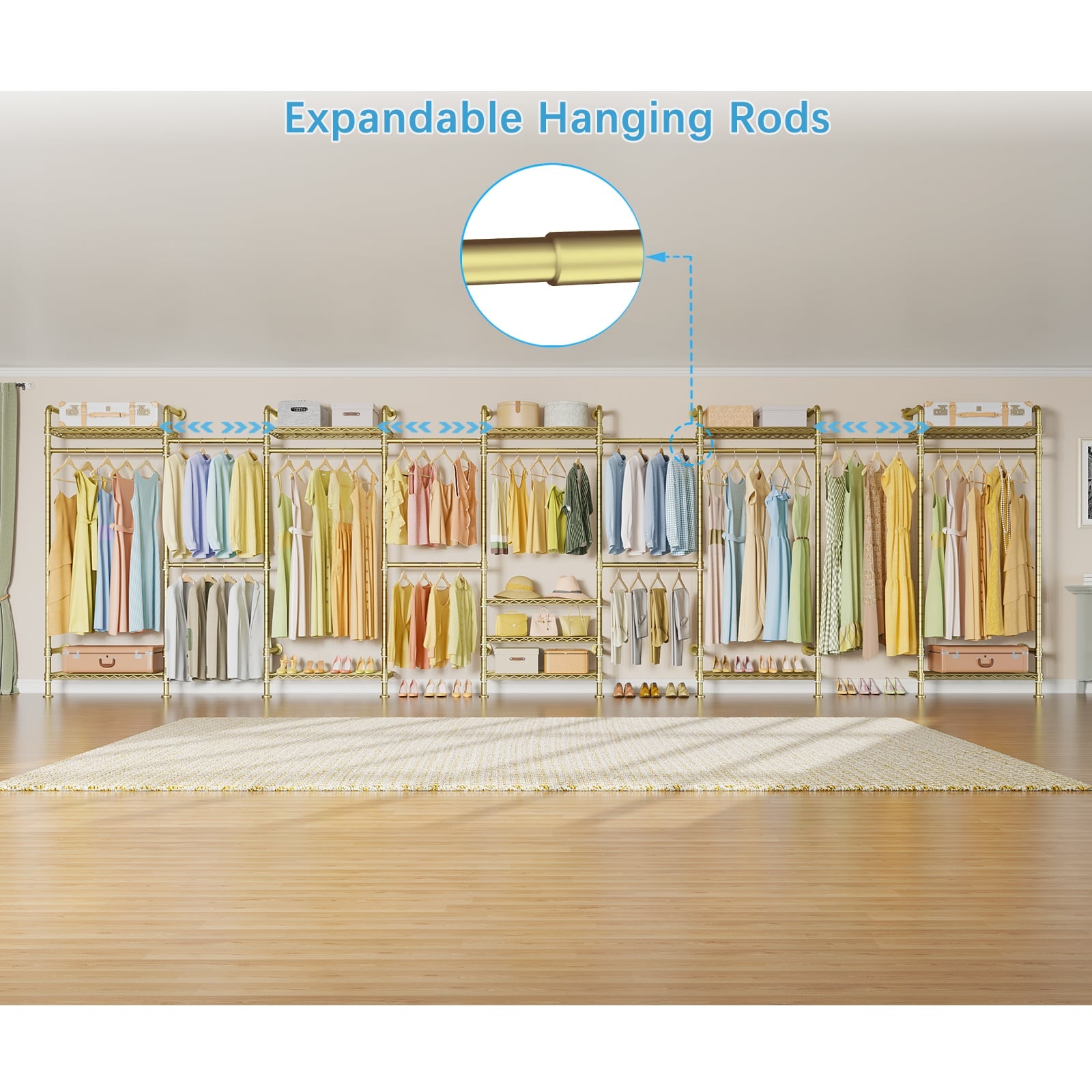 Timate U4 Wall Mounted Expandable Clothes Rack