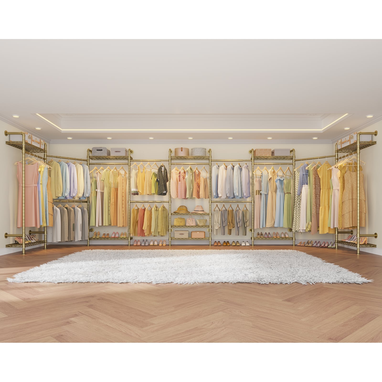 Timate U4 Wall Mounted Expandable Clothes Rack