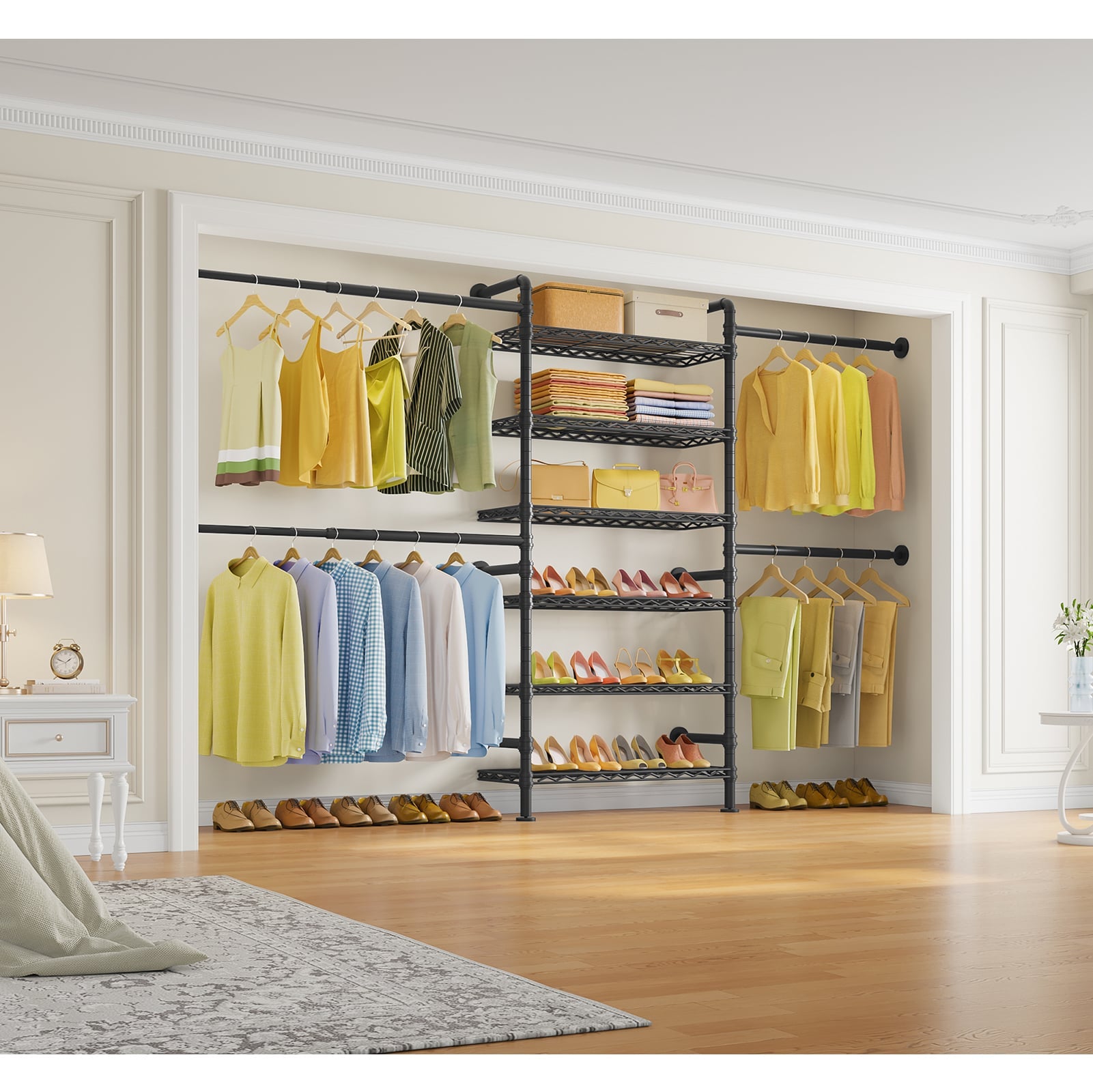 Timate P3 Wall Mounted Expandable Clothes Rack