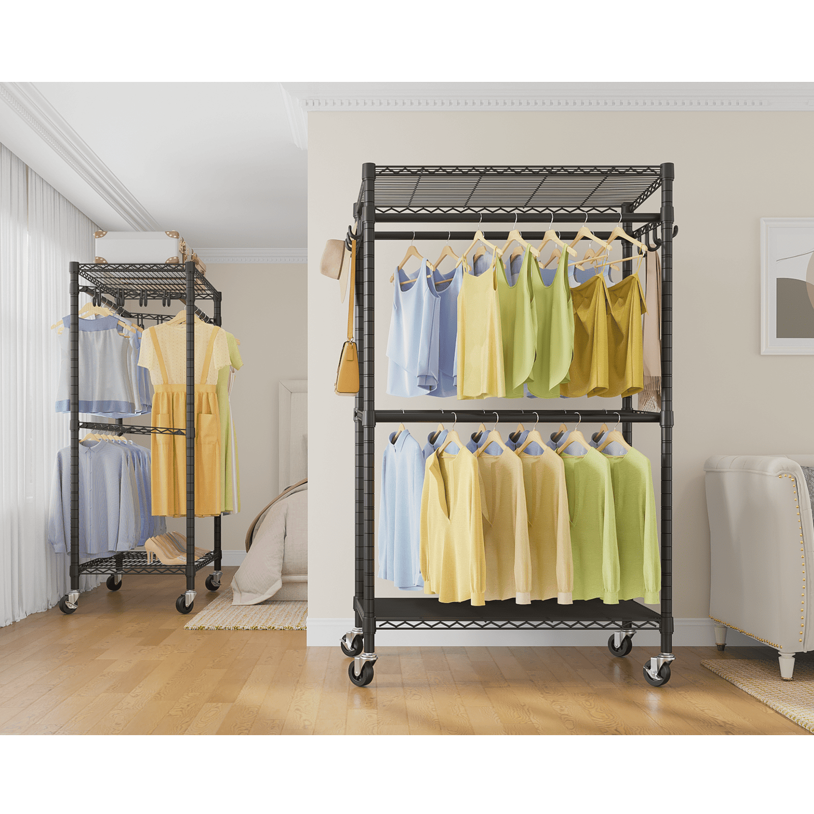 VIPEK R2 Pro Rolling Garment Rack