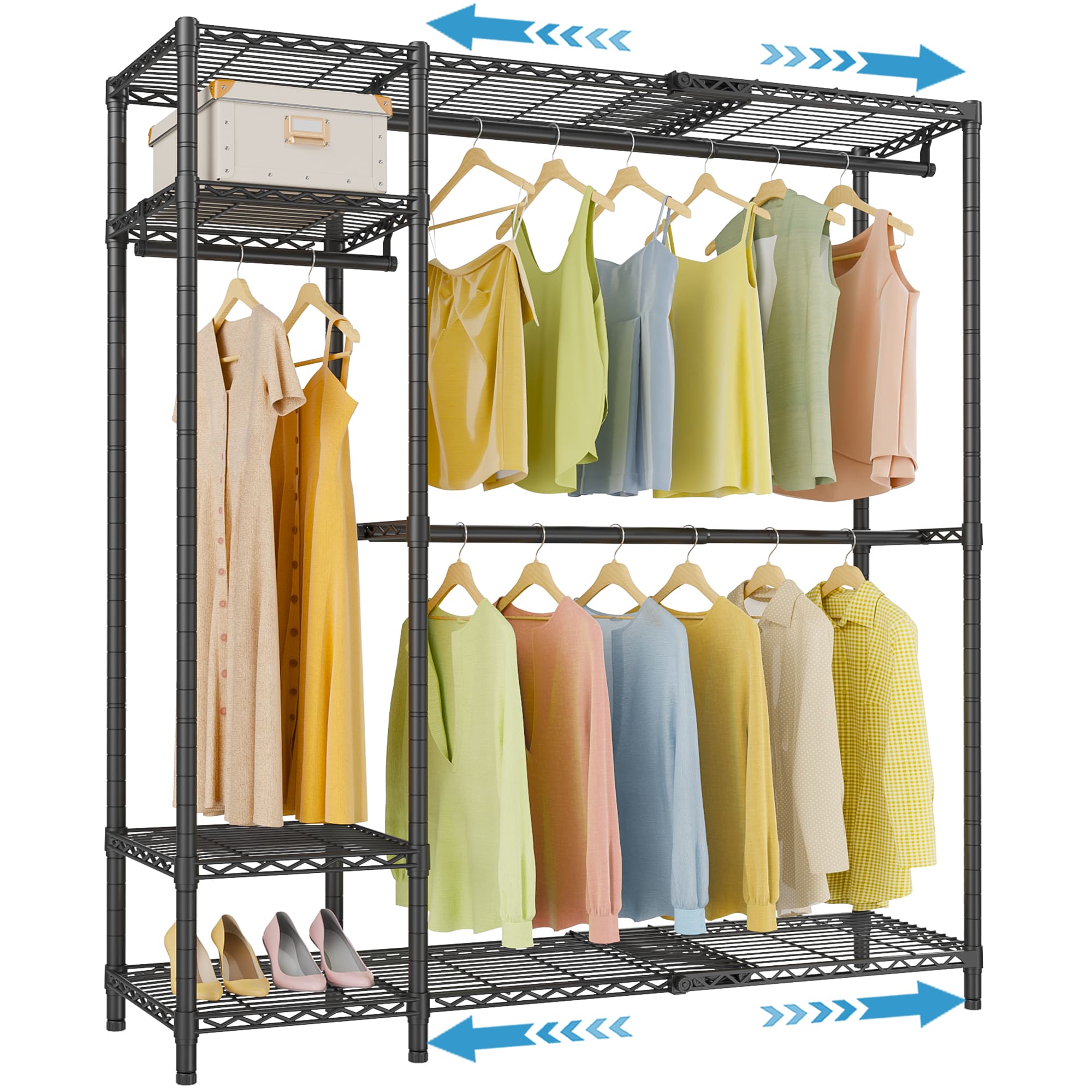 VIPEK X2 Expandable Garment Rack