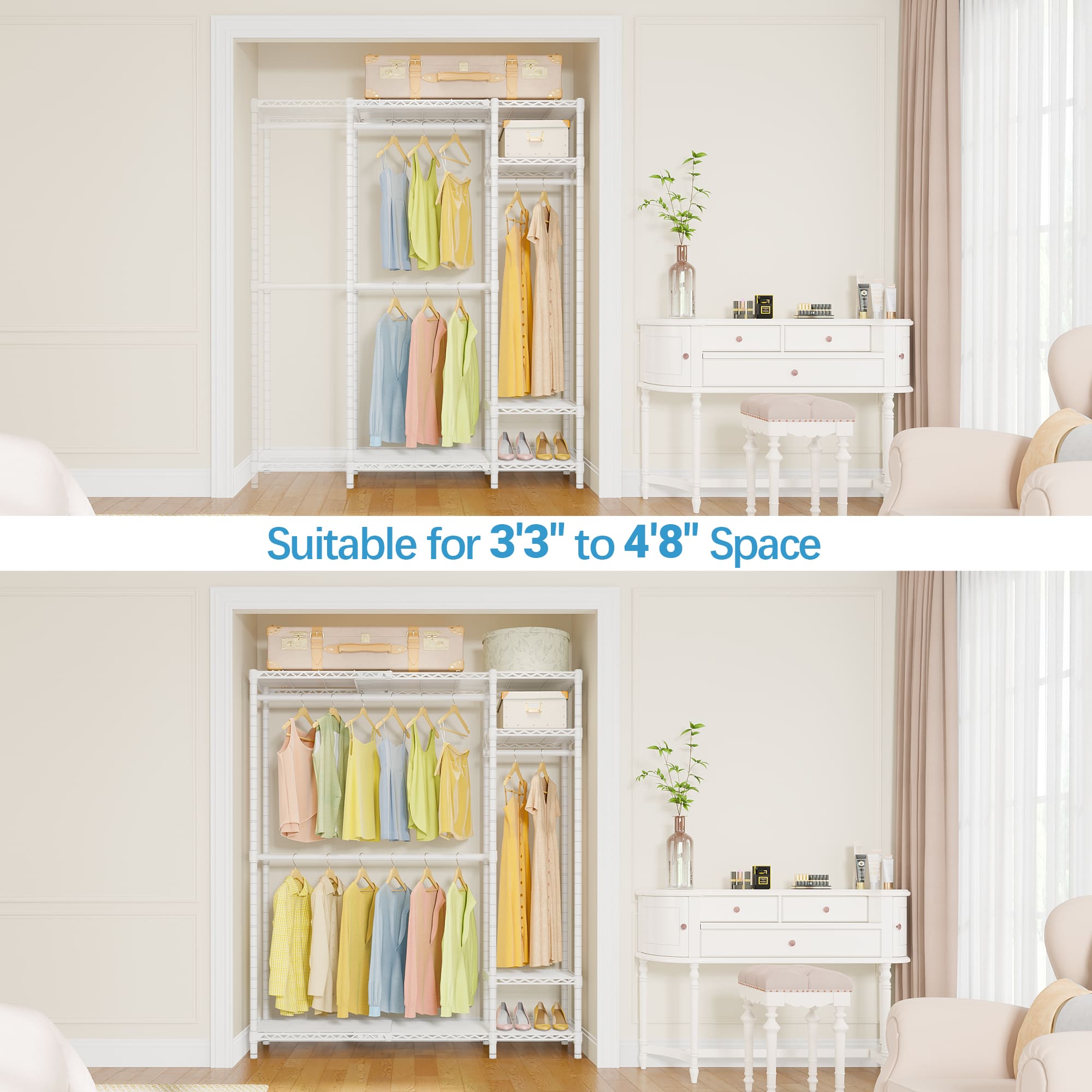 VIPEK X2 Expandable Clothes Rack