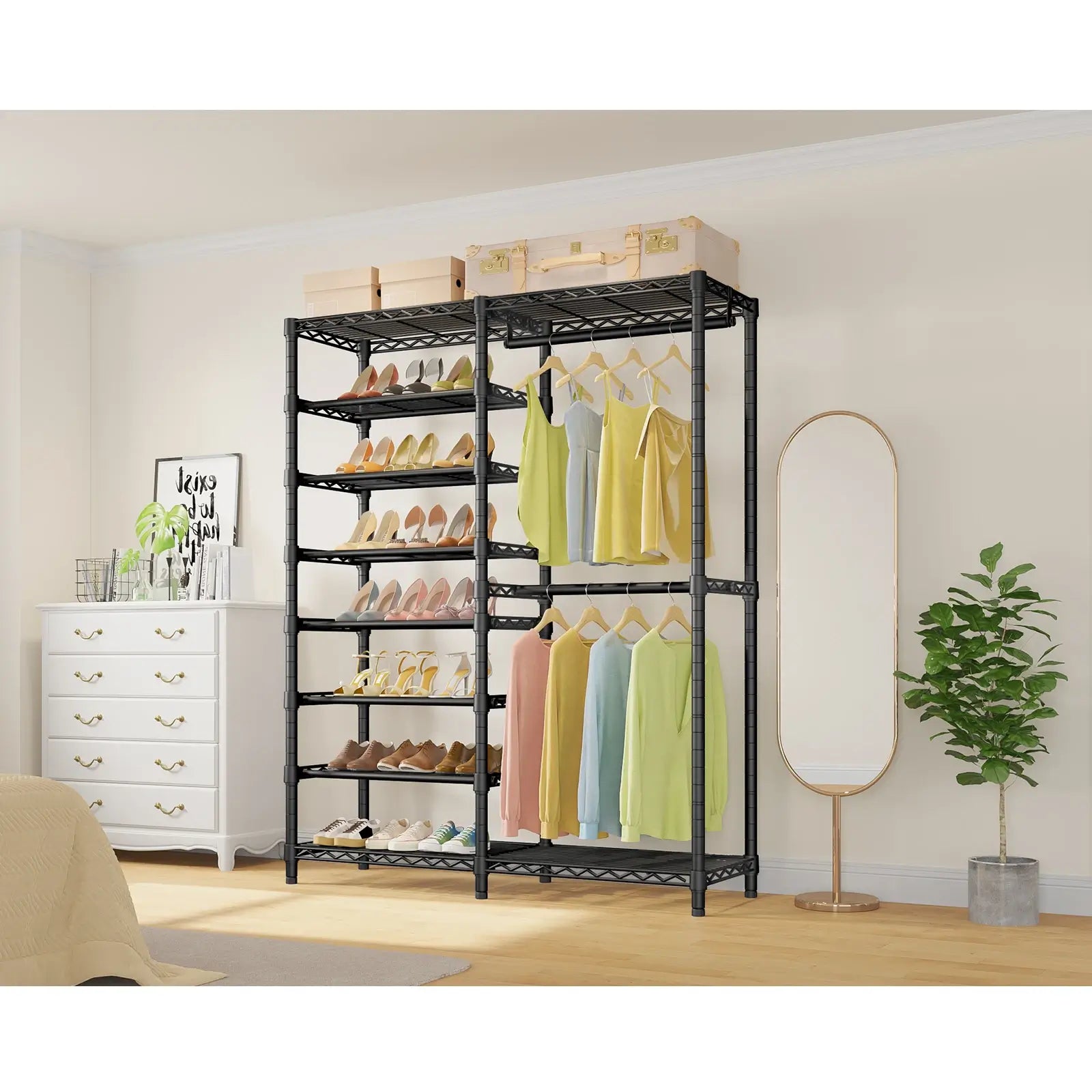 VIPEK S2 Clothes Rack with Shoe Storage