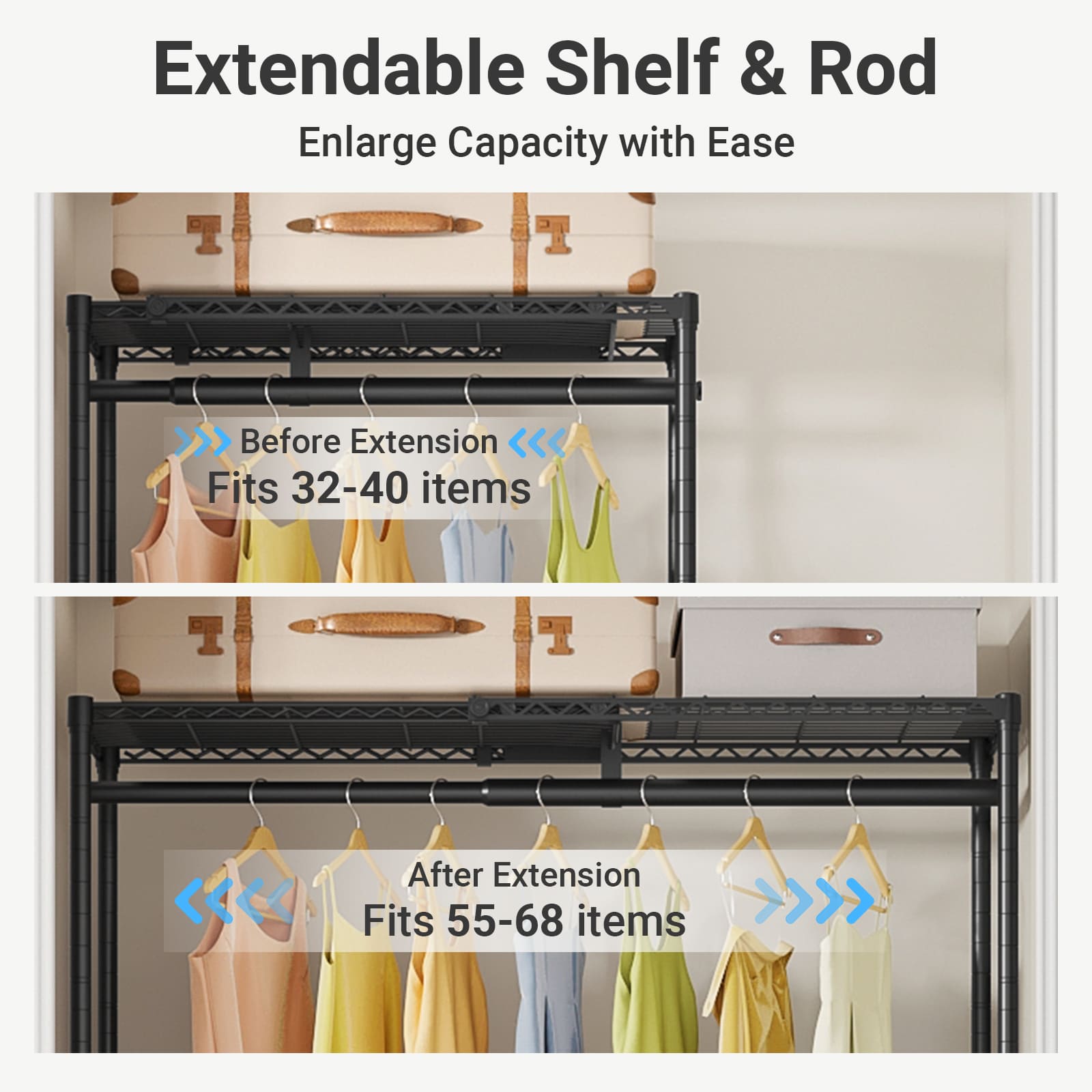 VIPEK X1 Expandable Clothes Rack
